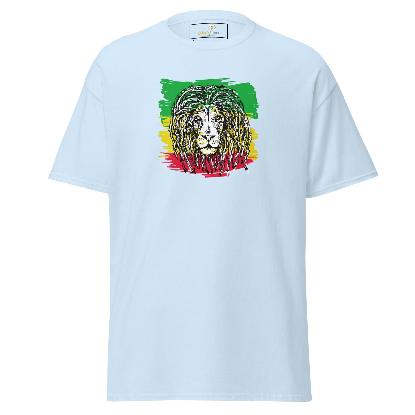 Unisex classic t-shirt - WILD LIFE MUSIC LION REGGAE - REGULAR