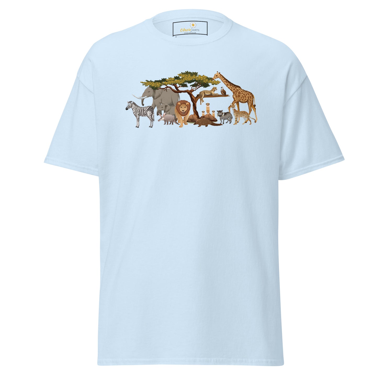 Unisex classic t-shirt - WILD LIFE ANIMALS - REGULAR