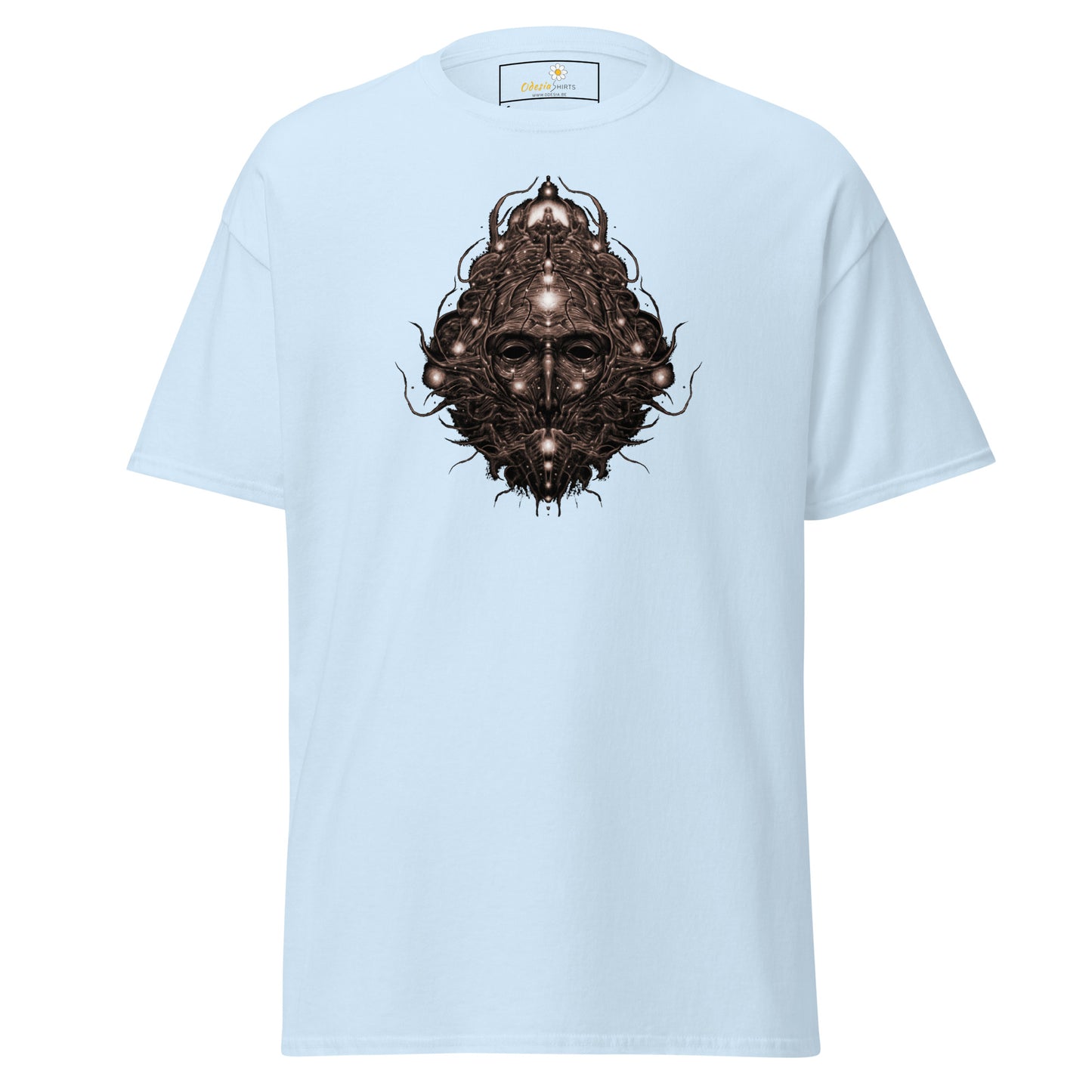 Unisex classic t-shirt - ABSTRACT HUMAN FACE - REGULAR
