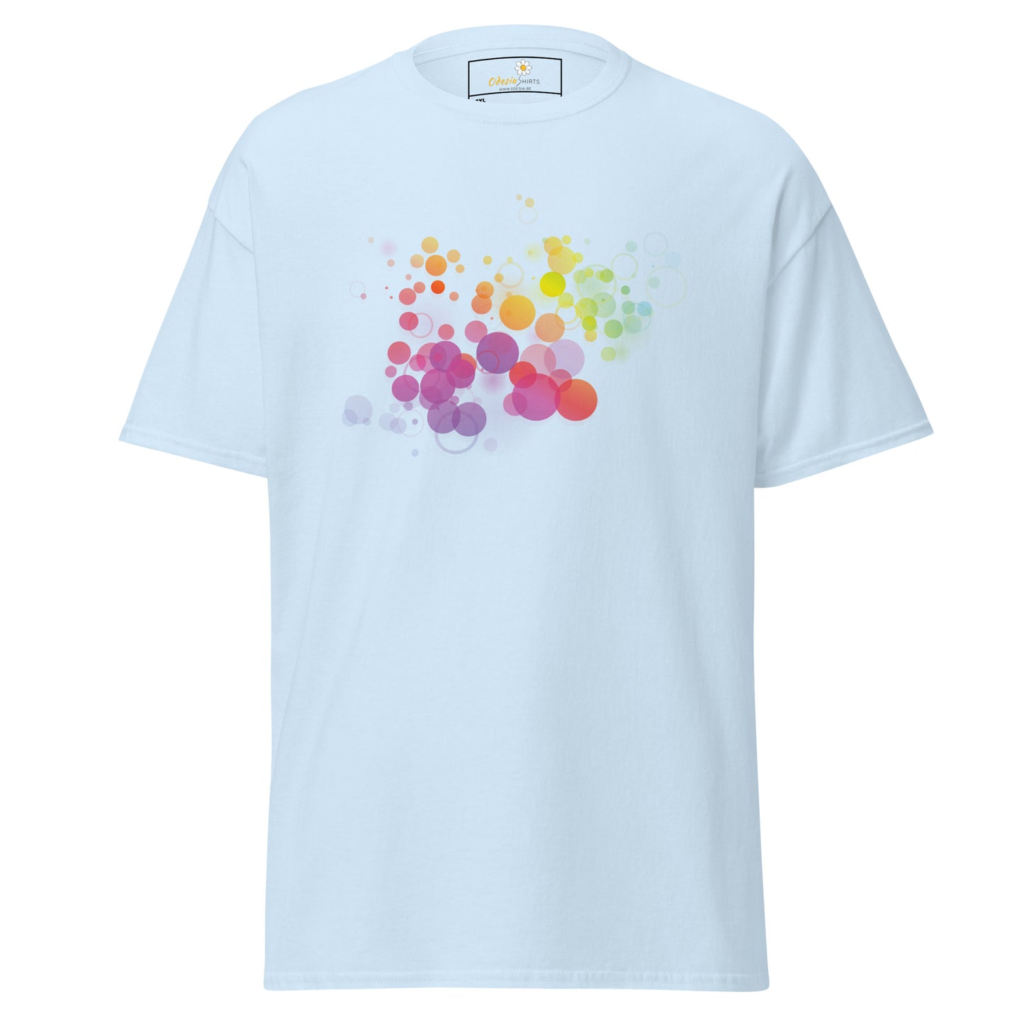 T-shirt classique unisexe - BULLES ABSTRAITES - GRANDES