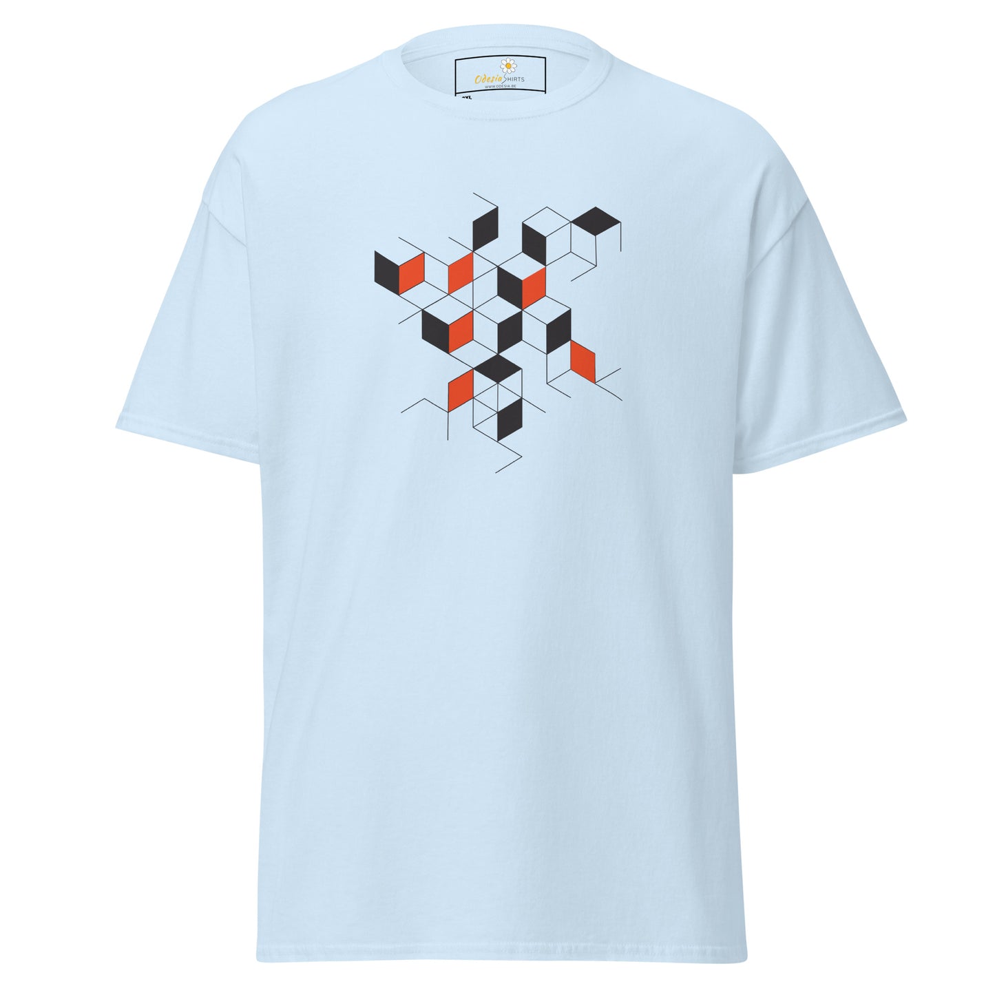 Unisex classic t-shirt - ABSTRACT SQUARES - BIG