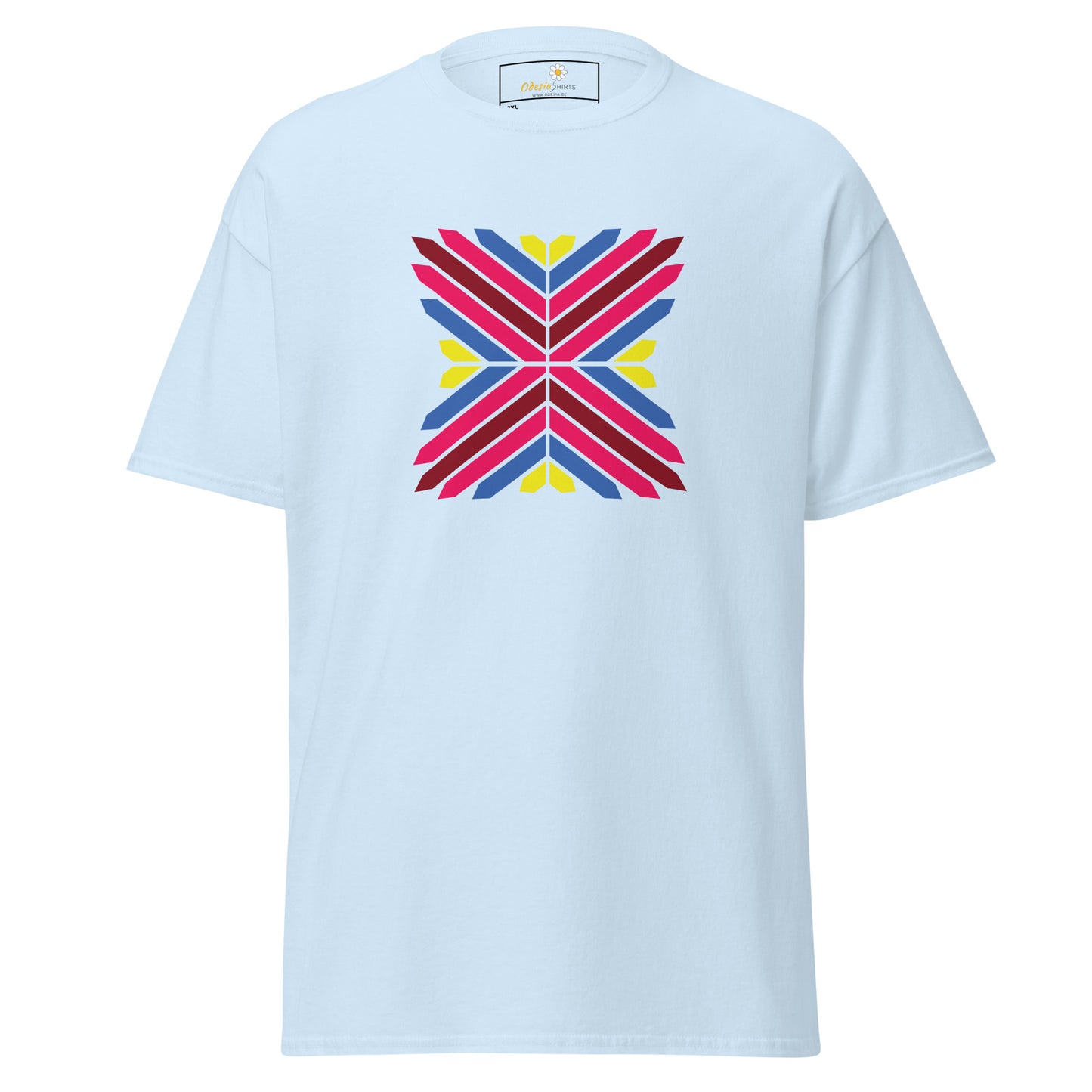 Unisex classic t-shirt - ABSTRACT TRIANGLES - BIG