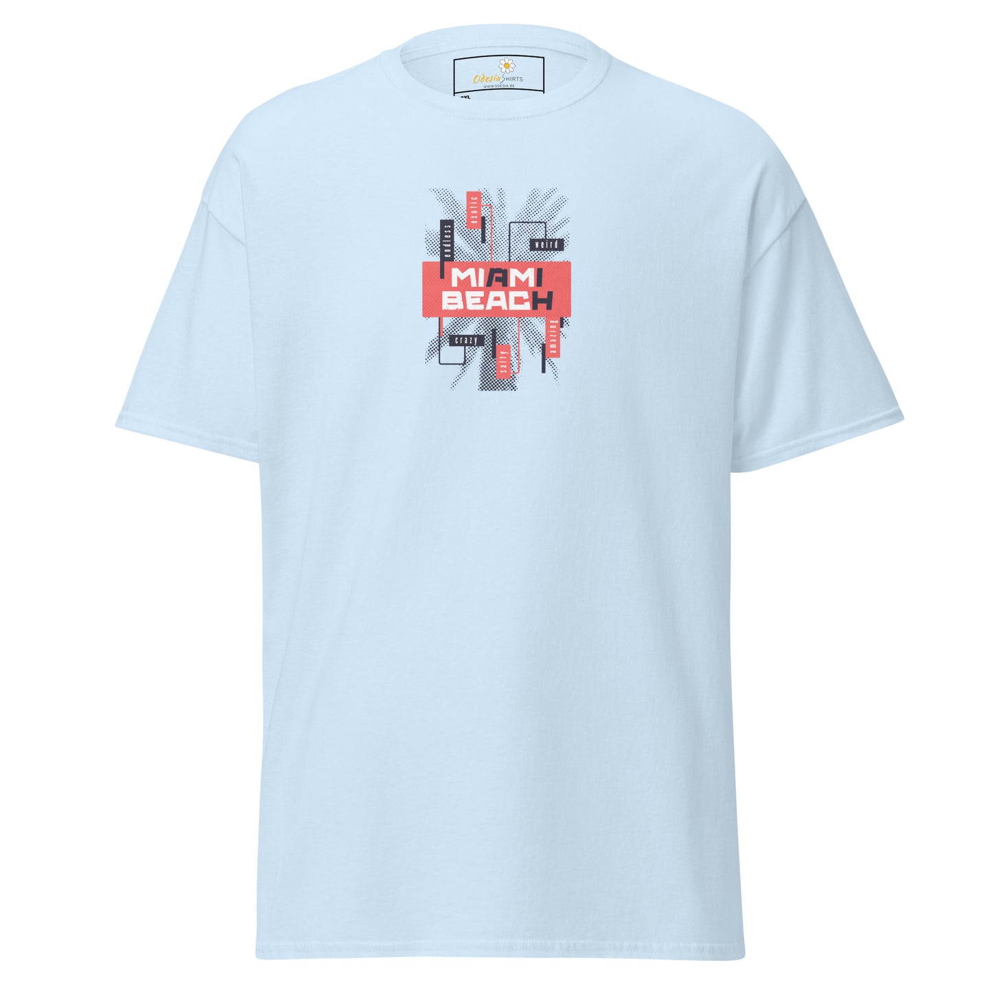 Unisex classic t-shirt - COUNTRY SUMMER MIAMI BEACH - BIG