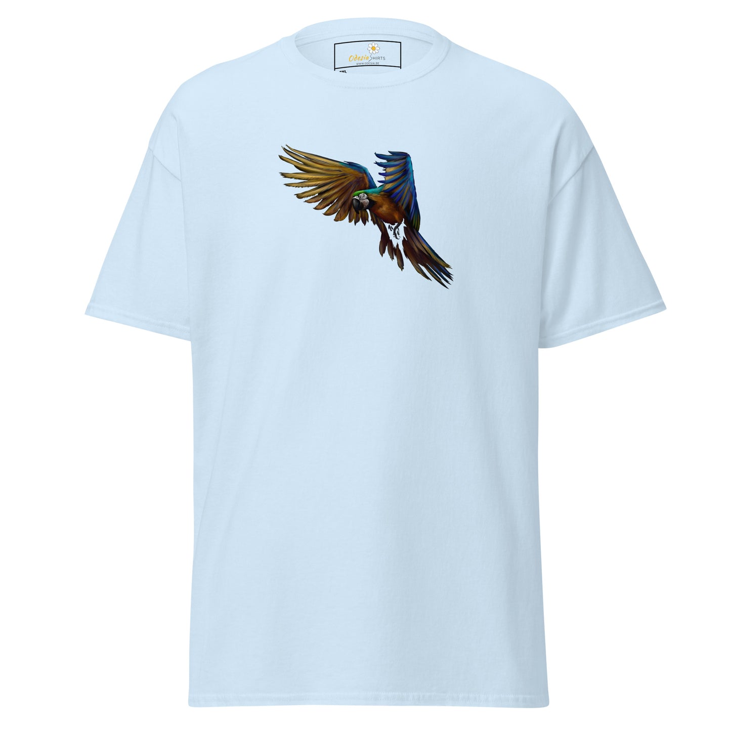 Heren klassiek t-shirt - WILDLIFE PARROT - GROOT