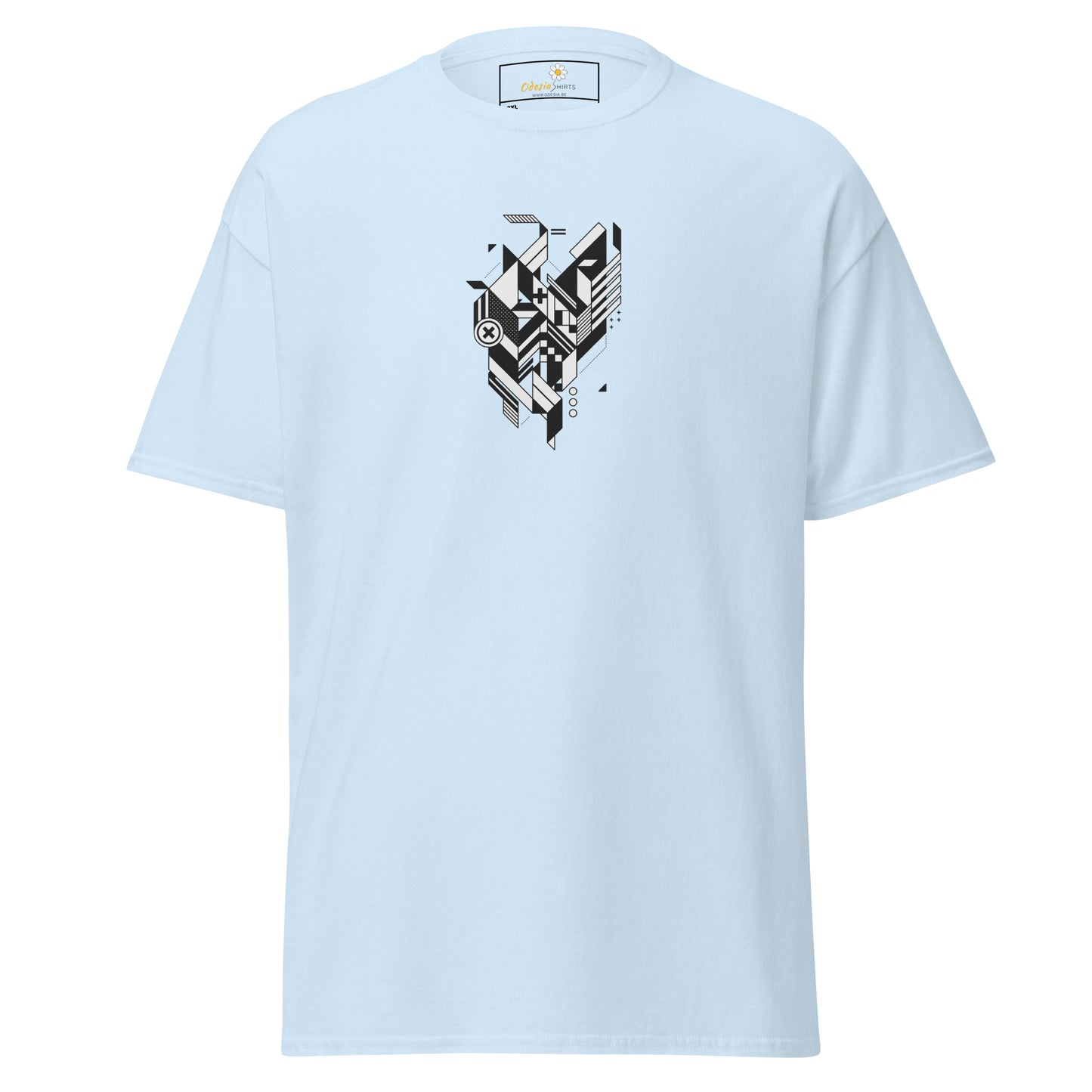 Unisex klassiek t-shirt - ABSTRACT FIGUUR - GROOT