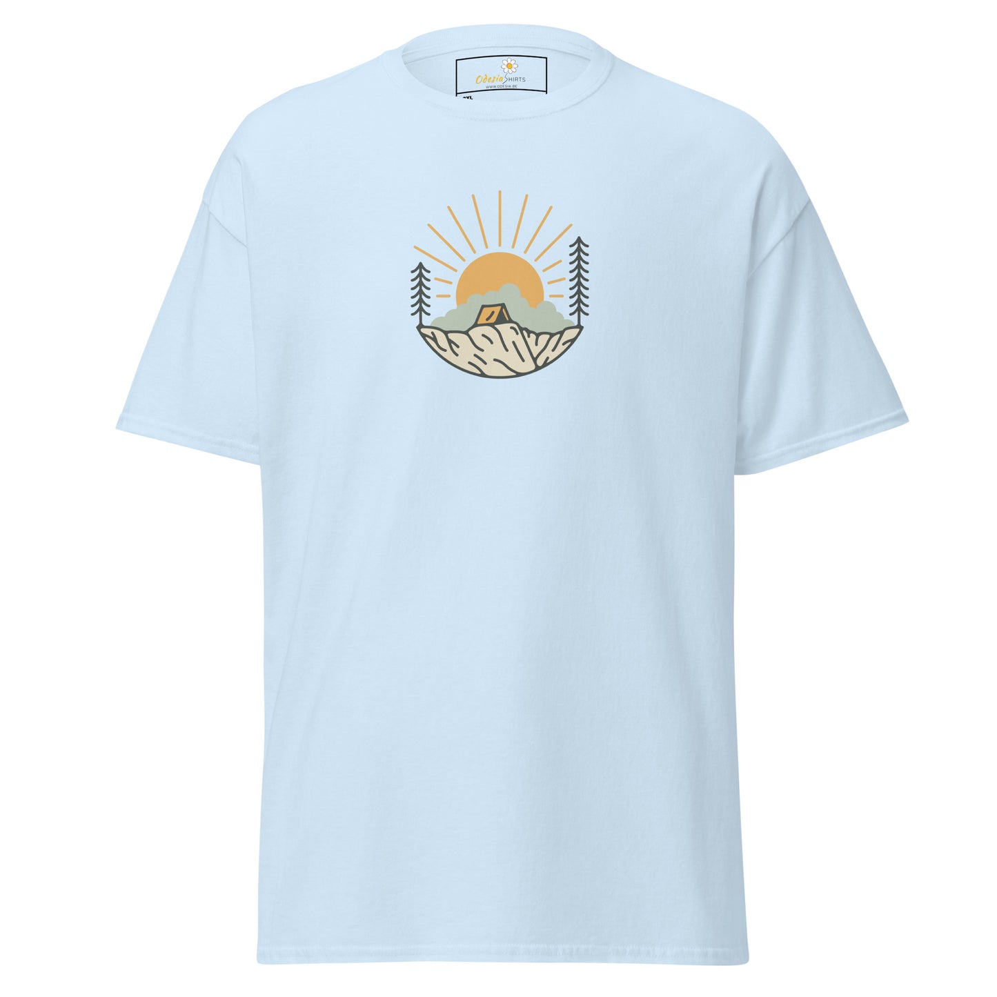 Unisex classic t-shirt - ADVENTURE SUNNY CIRCLE - BIG