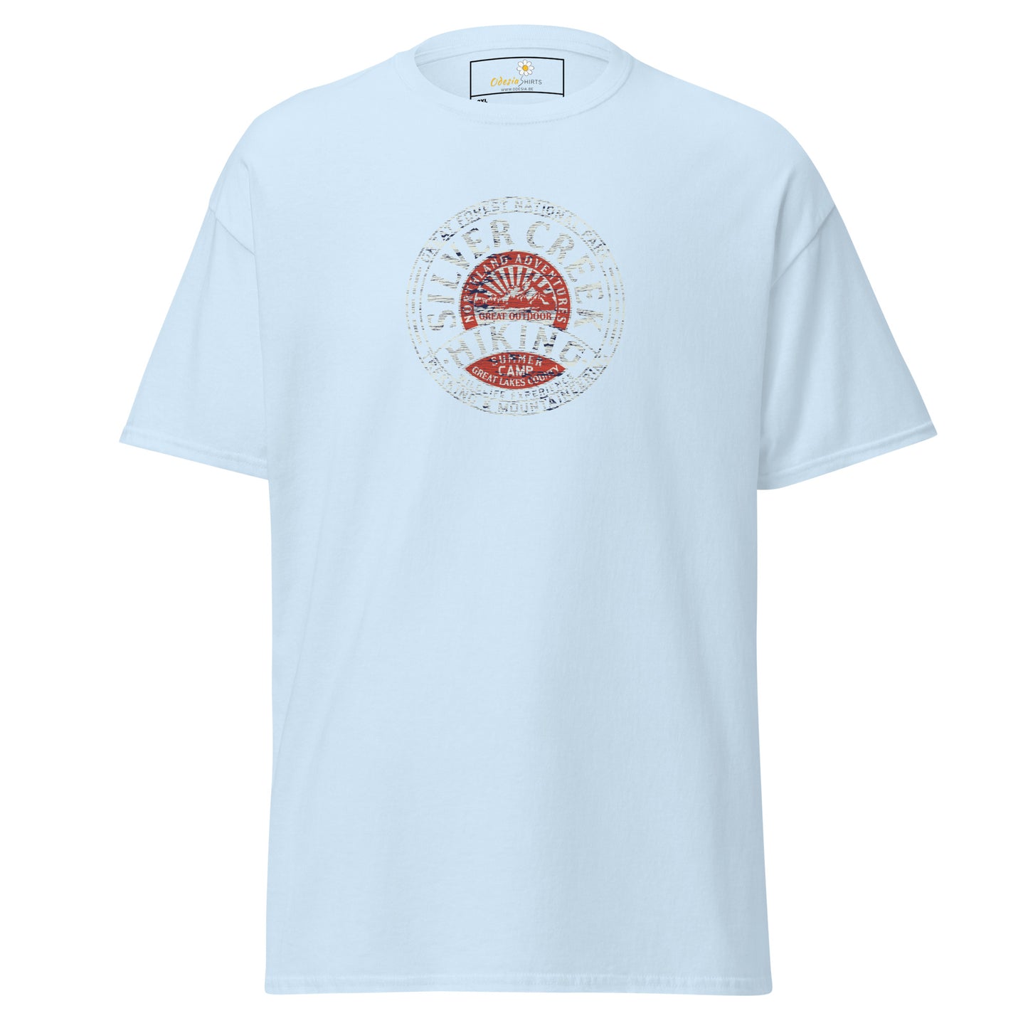 Unisex classic t-shirt - ADVENTURE SILVER CREEK HIKING - BIG