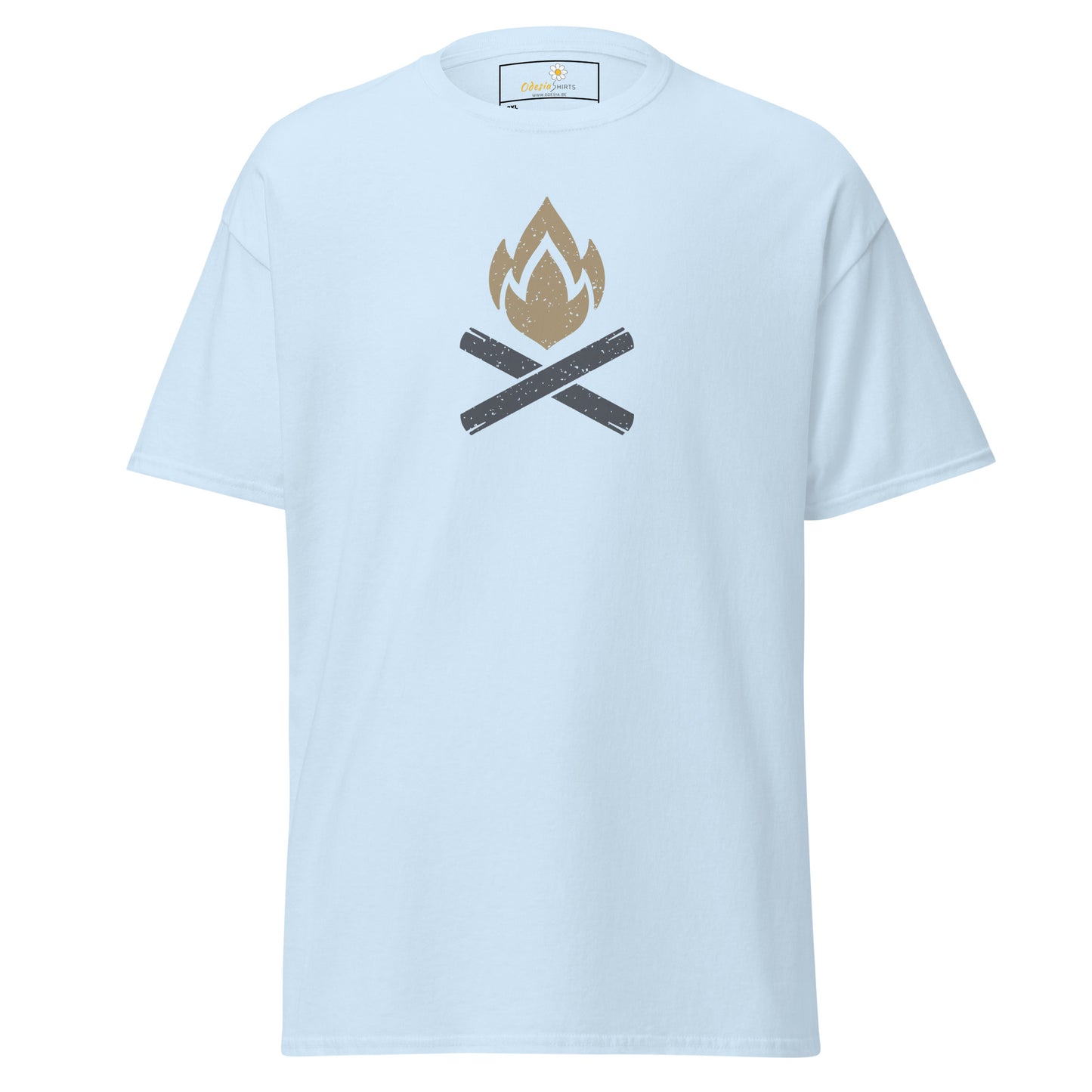 Unisex classic t-shirt - ADVENTURE CAMP FIRE - BIG