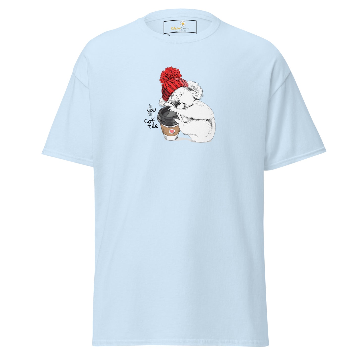Klassiek heren t-shirt - WILDLIFE FUN KOALA - GROOT