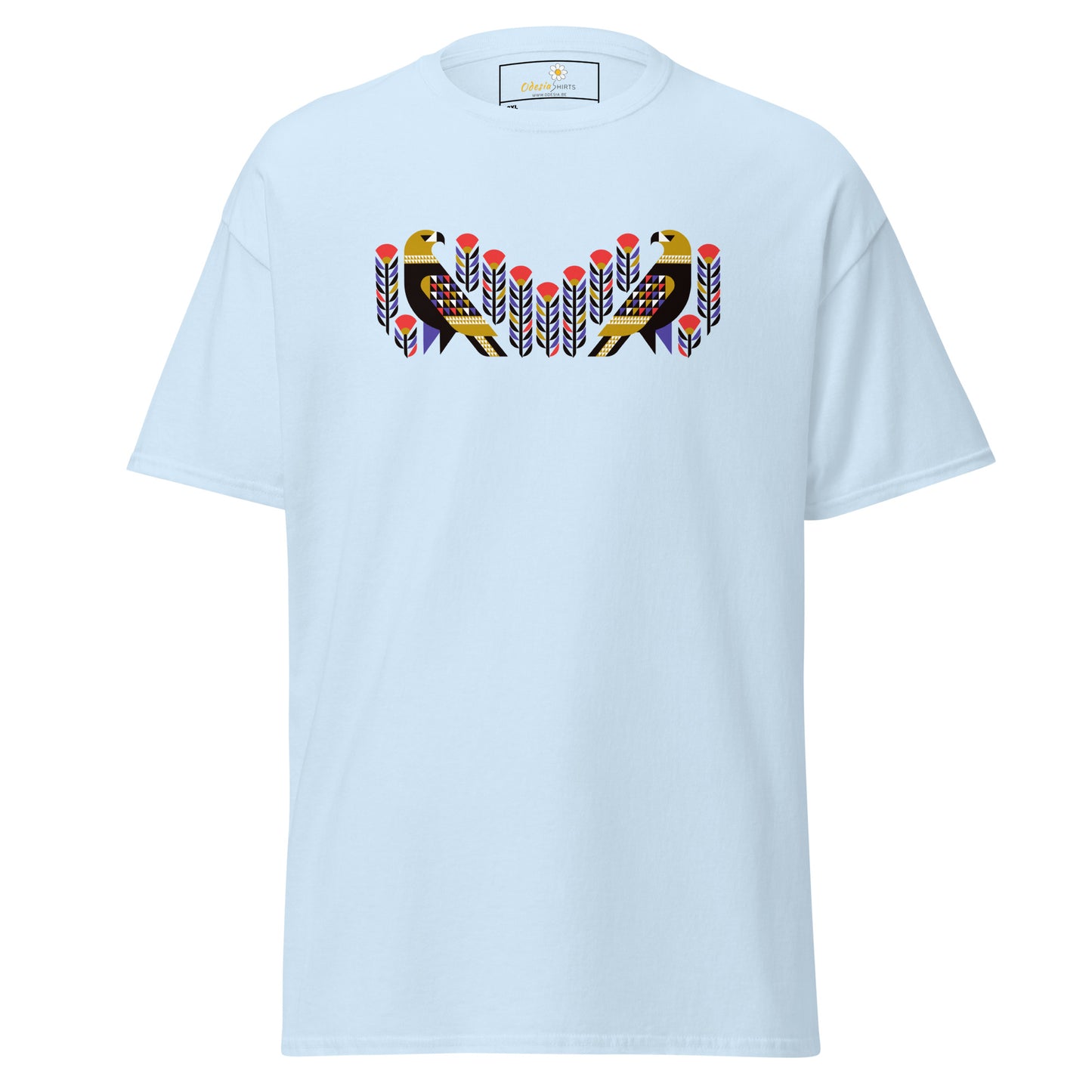 Heren klassiek t-shirt - WILDLIFE PERU BIRDS - GROOT