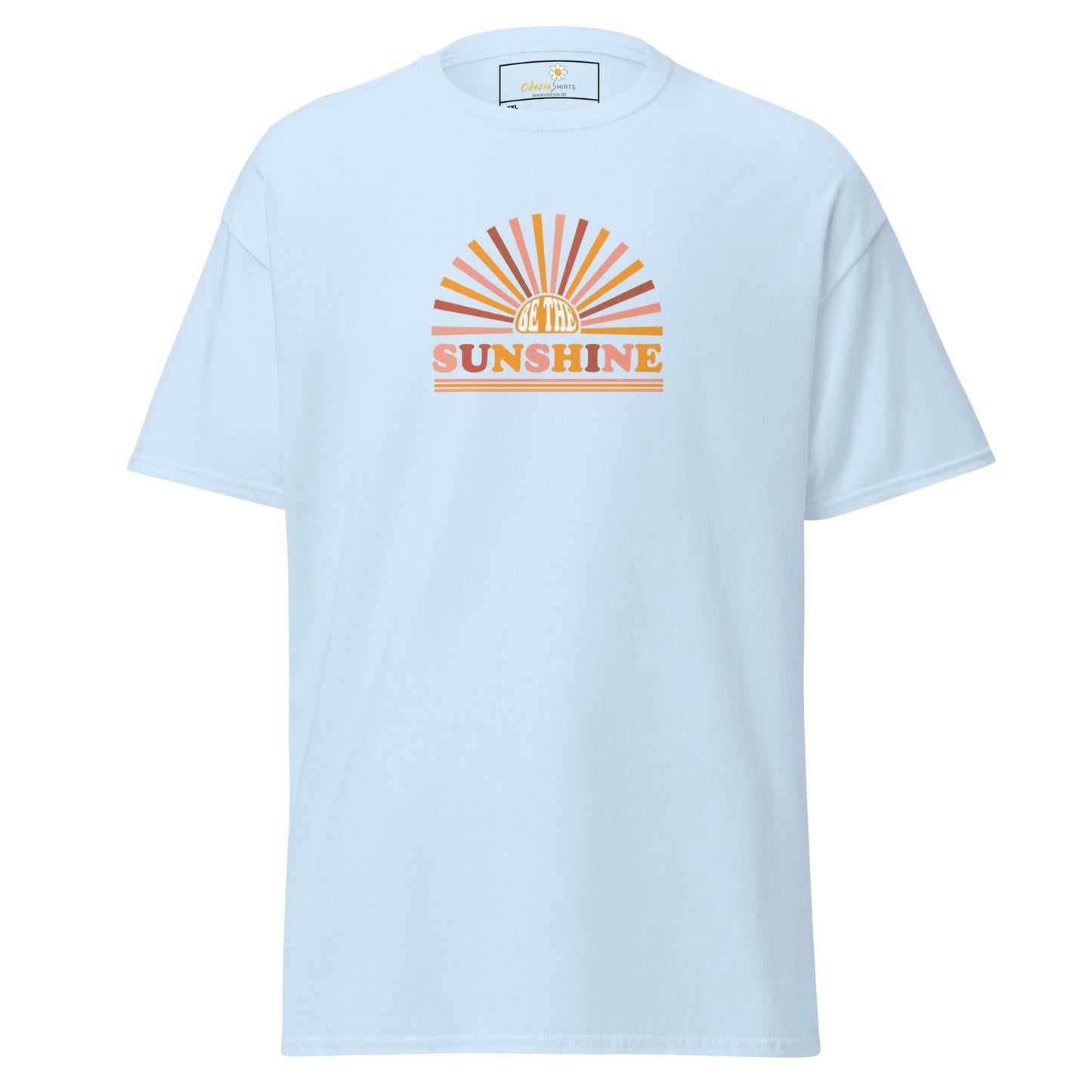 Heren klassiek t-shirt - SUMMER SUNSHINE - GROOT