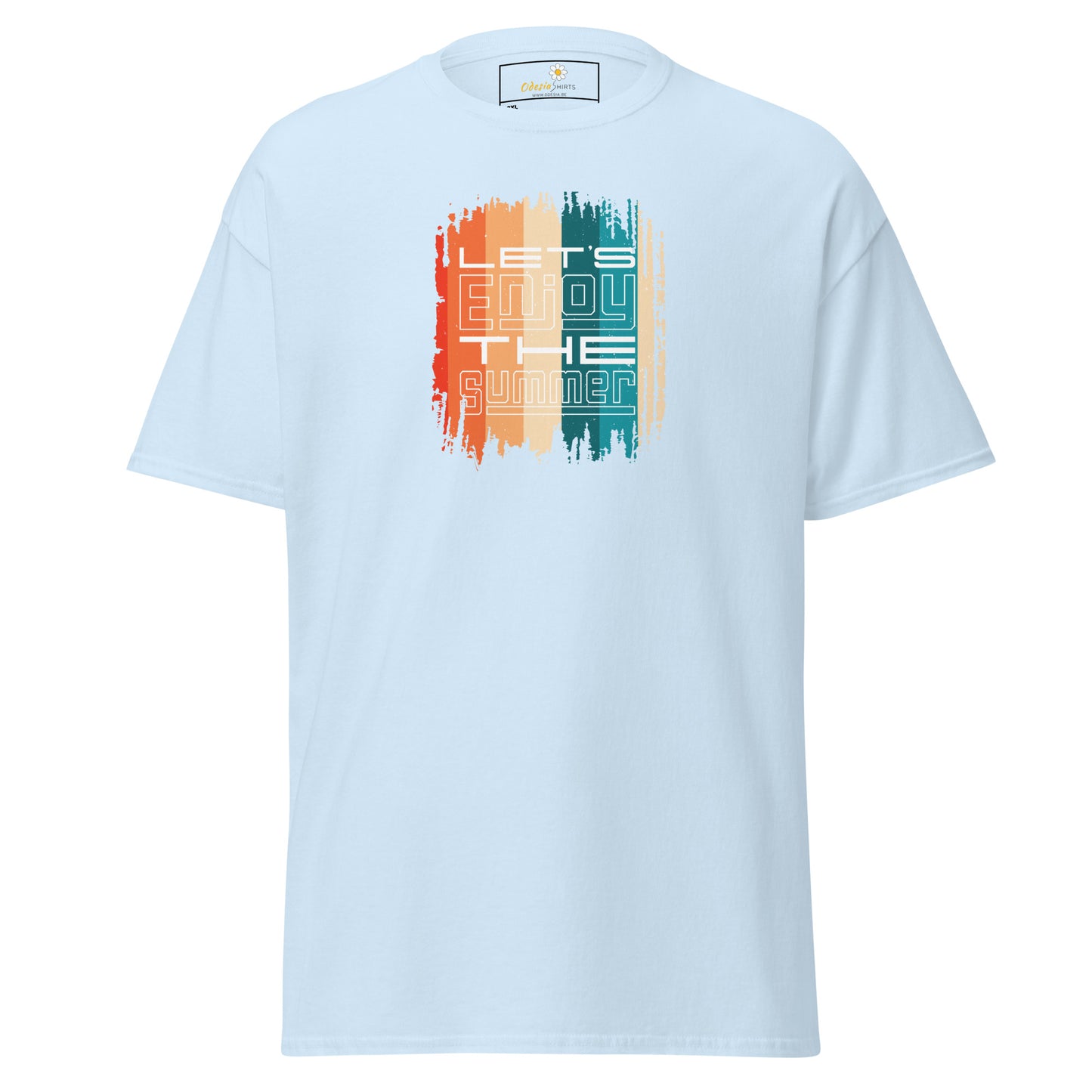 T-shirt classique pour homme - SUMMER LETS ENJOY - BIG