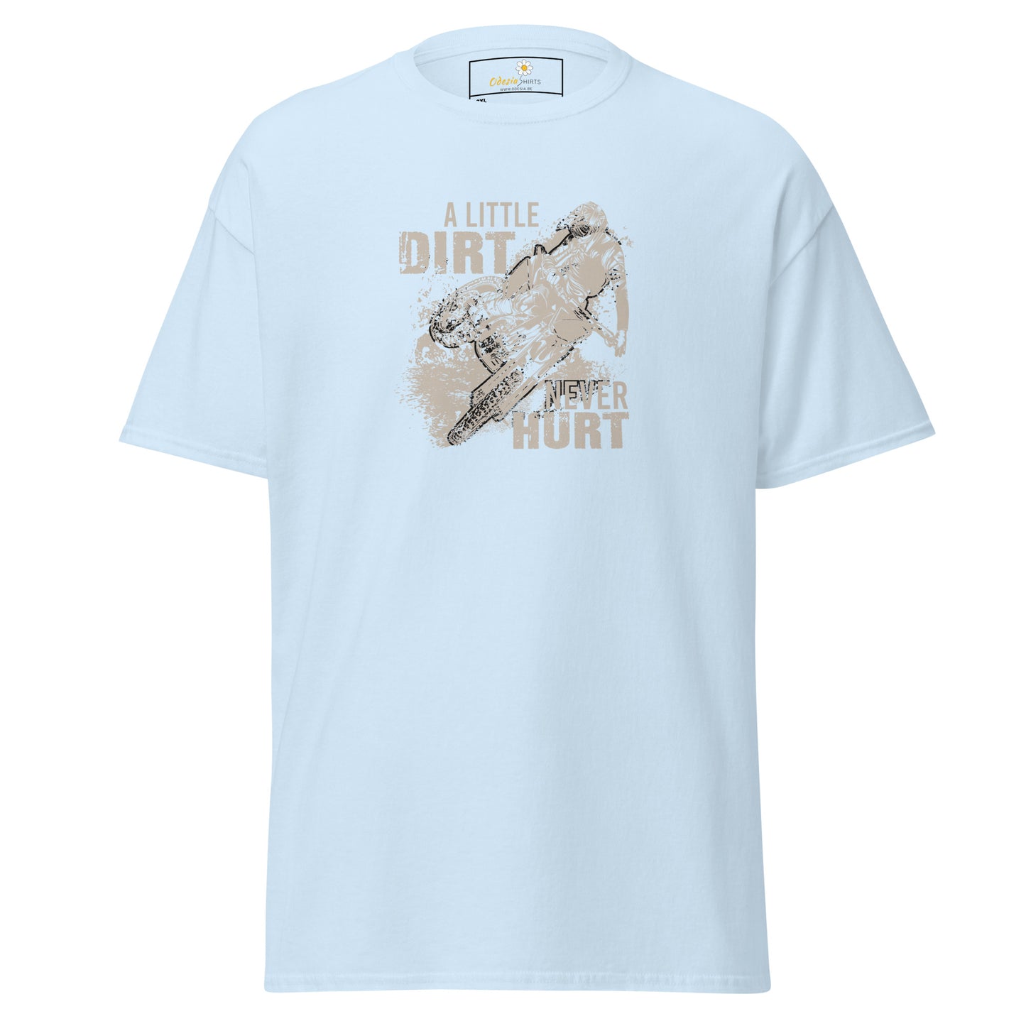 Unisex classic t-shirt - ADVENTURE DIRT NEVER HURT - BIG