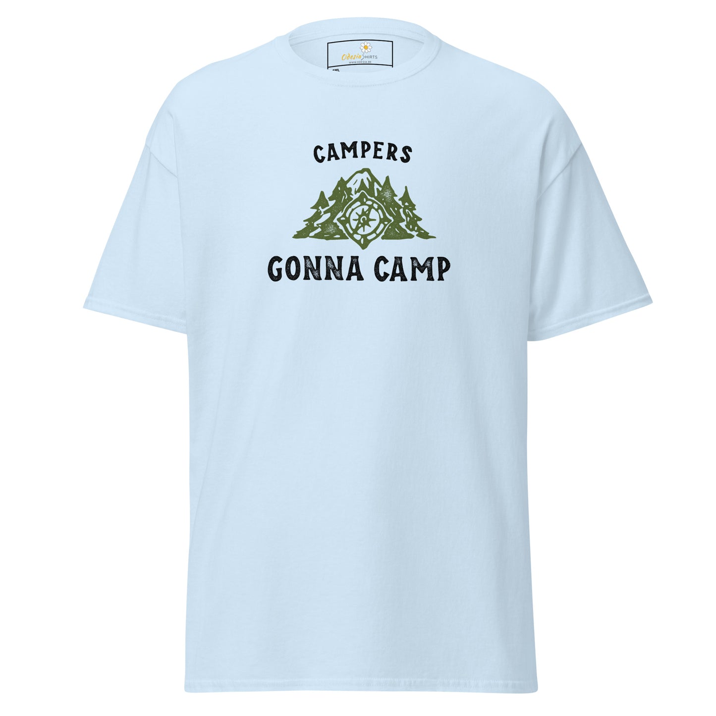 Unisex classic t-shirt - ADVENTURE CAMPERS GONNA CAMP - BIG