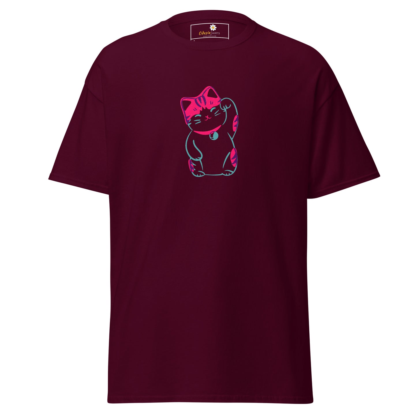Unisex classic tee - ANIMALS SPIRITUAL LUCKY CAT 2 - REGULAR