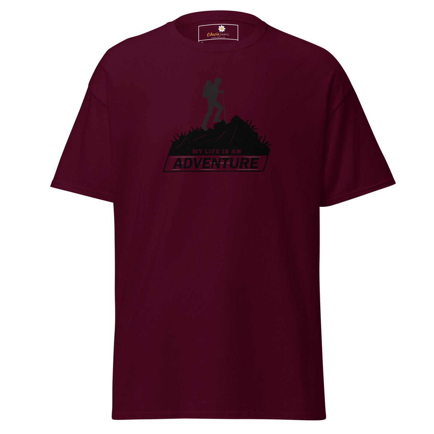 Unisex classic t-shirt - ADVENTURE MOUNTAIN - REGULAR