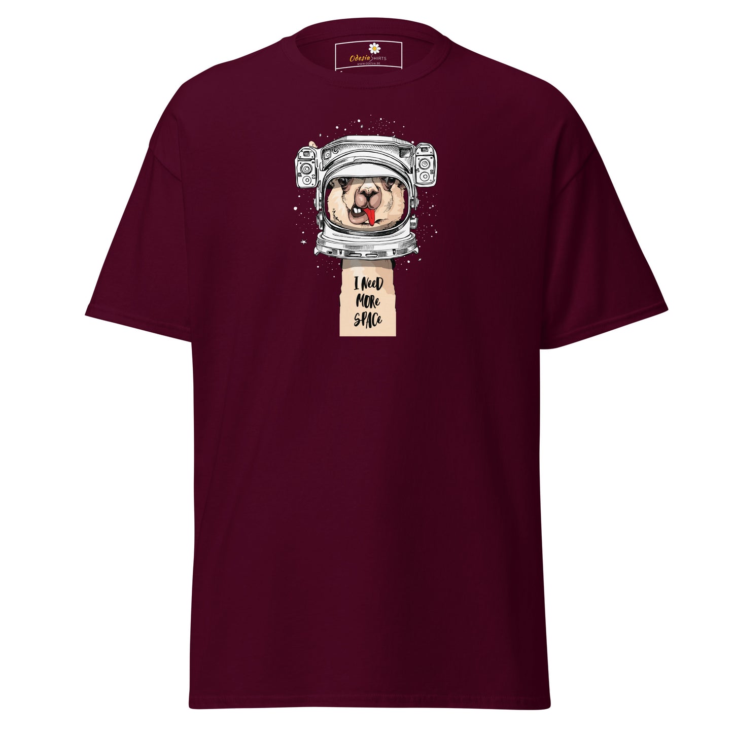 T-shirt classique unisexe - ASTRONAUT FUN LAMA SPACE - REGULAR