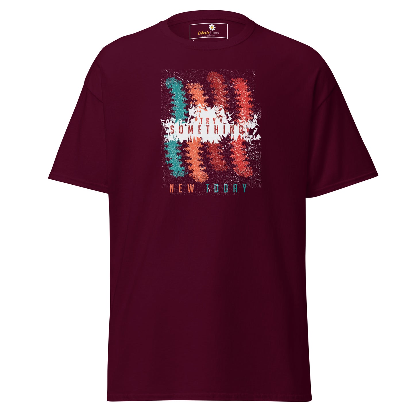 T-shirt classique unisexe - Lignes de couleurs abstraites - Standard