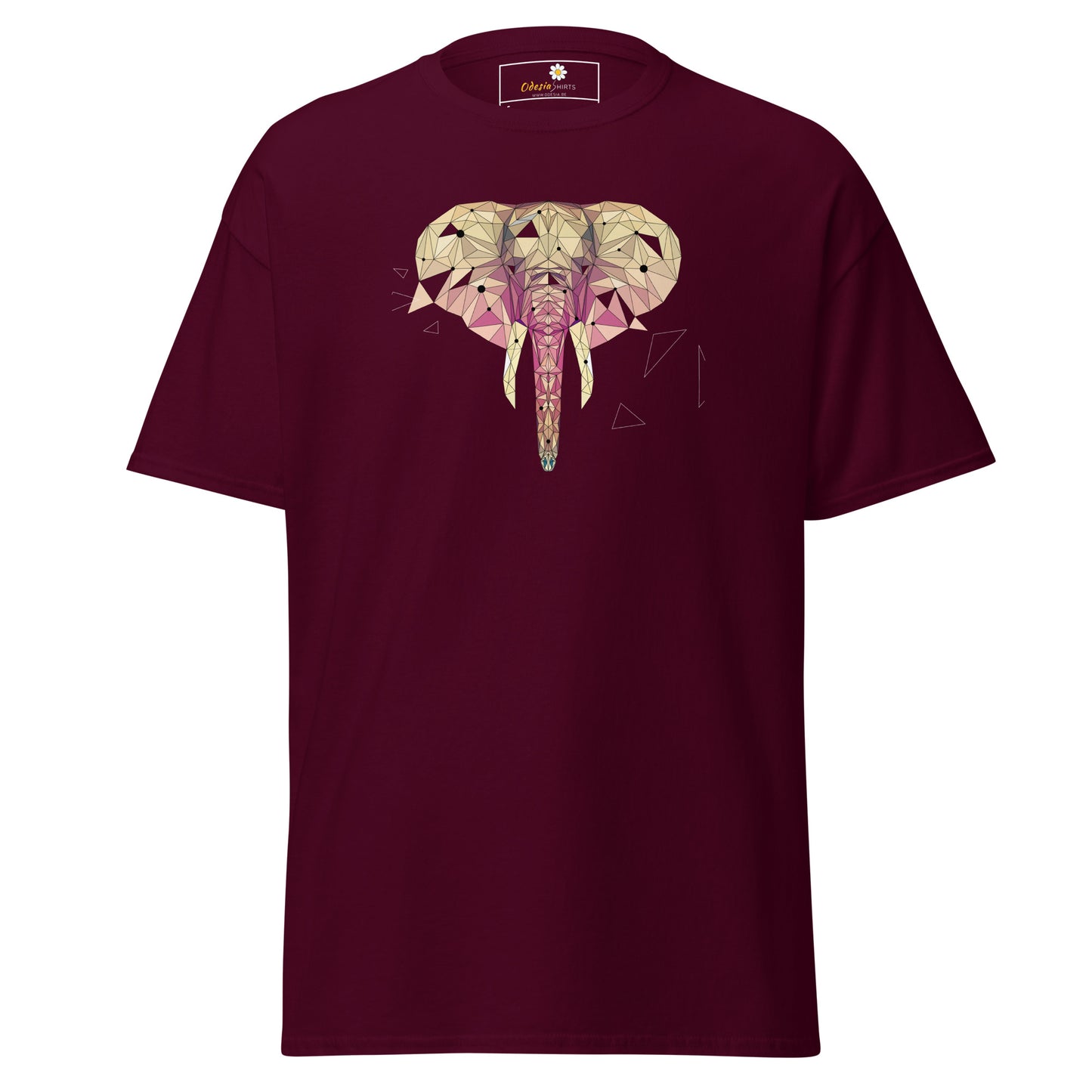 Unisex classic t-shirt - ABSTRACT WILD LIFE ELEPHANT - REGULAR