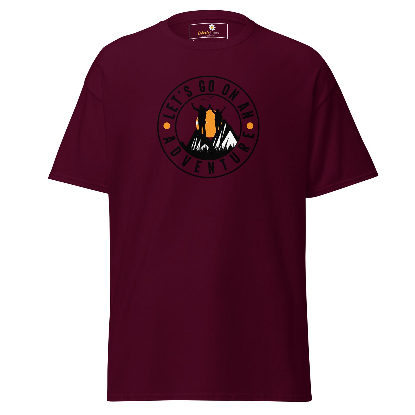 Unisex classic t-shirt - ADVENTURE GO ON - REGULAR