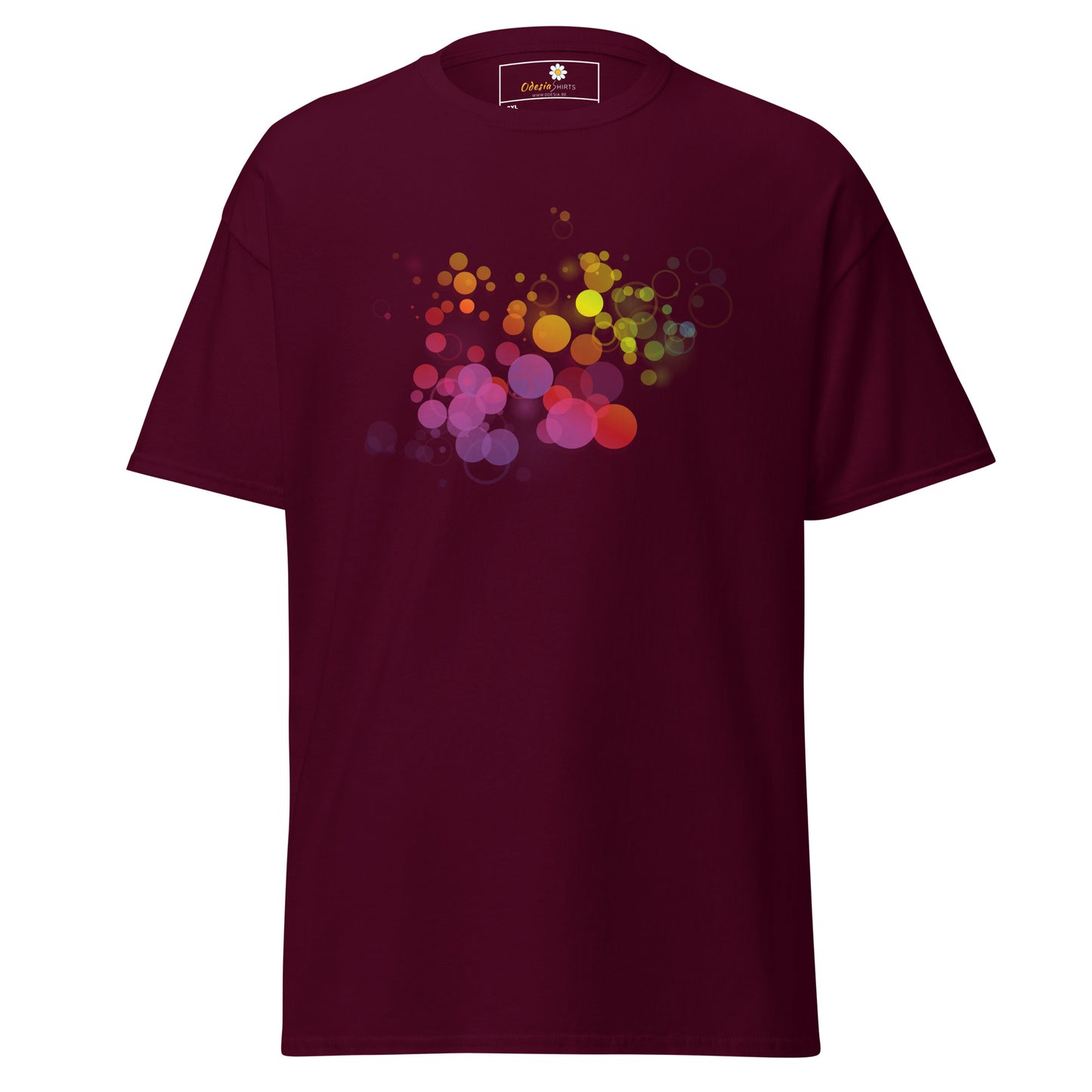 T-shirt classique unisexe - BULLES ABSTRAITES - GRANDES