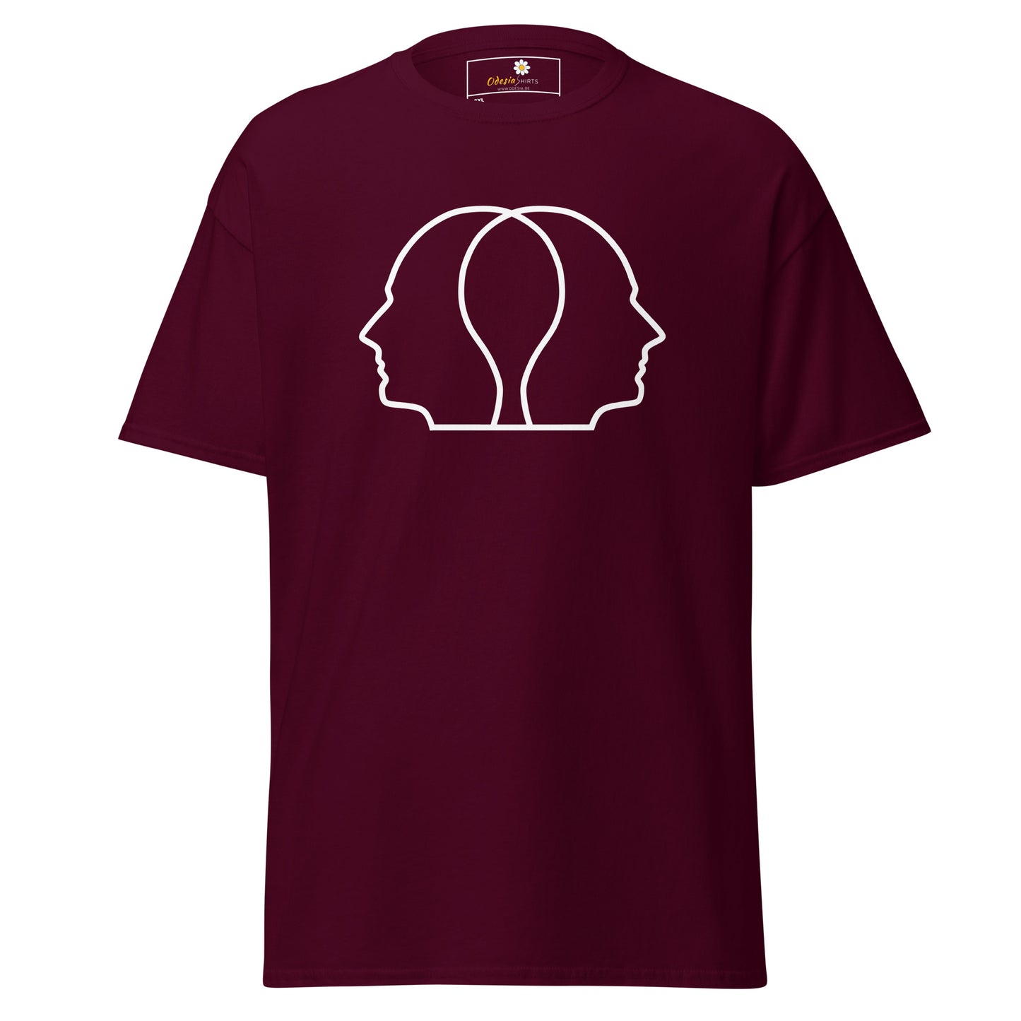 Unisex classic t-shirt - ABSTRACT HEAD FULL - BIG