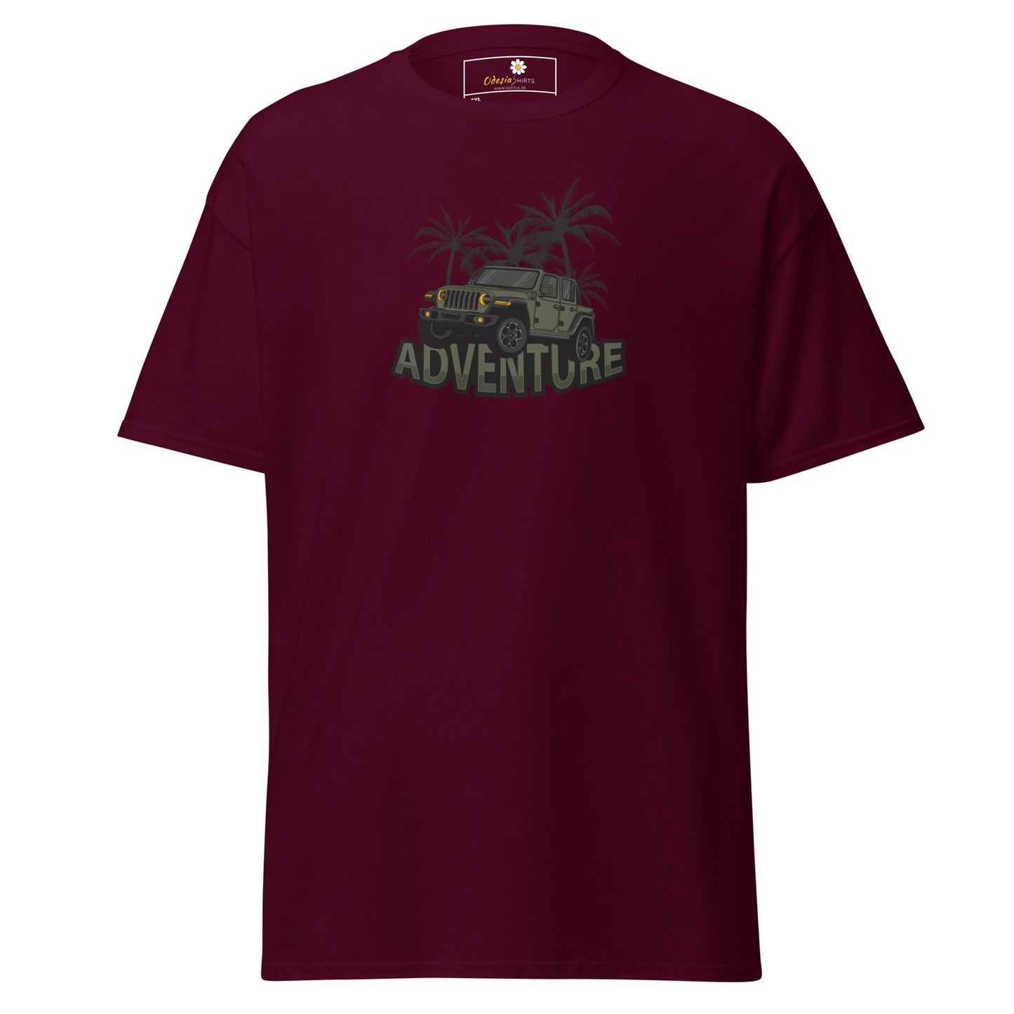 Unisex classic t-shirt - ADVENTURE OFF-ROAD 4x4 - BIG
