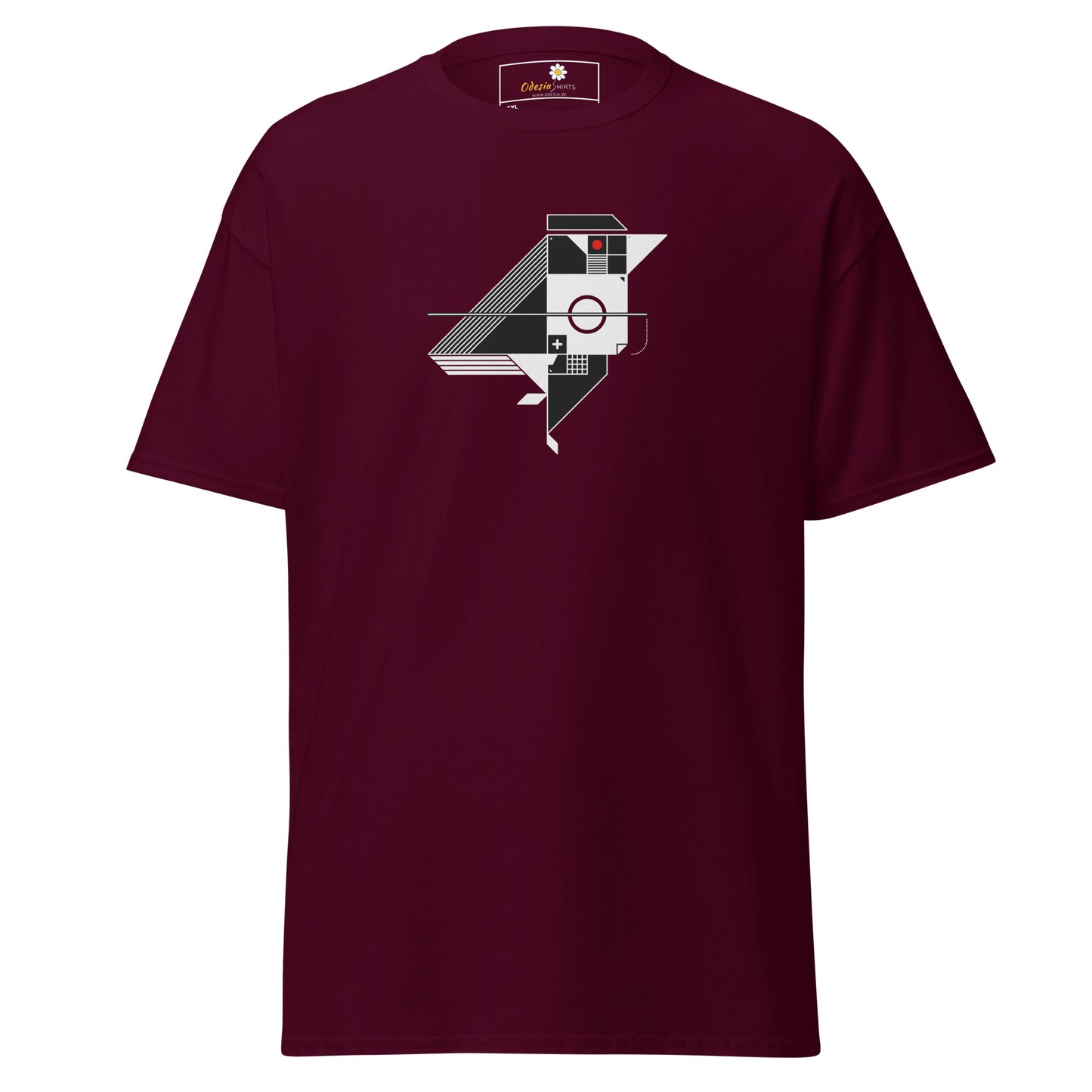 T-shirt classique unisexe - ANIMAUX ABSTRAITS OISEAU - GRAND