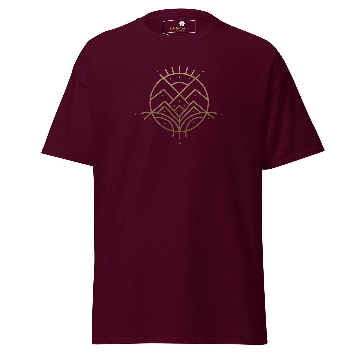Unisex classic t-shirt - ABSTRACT LANDSCAPE - BIG