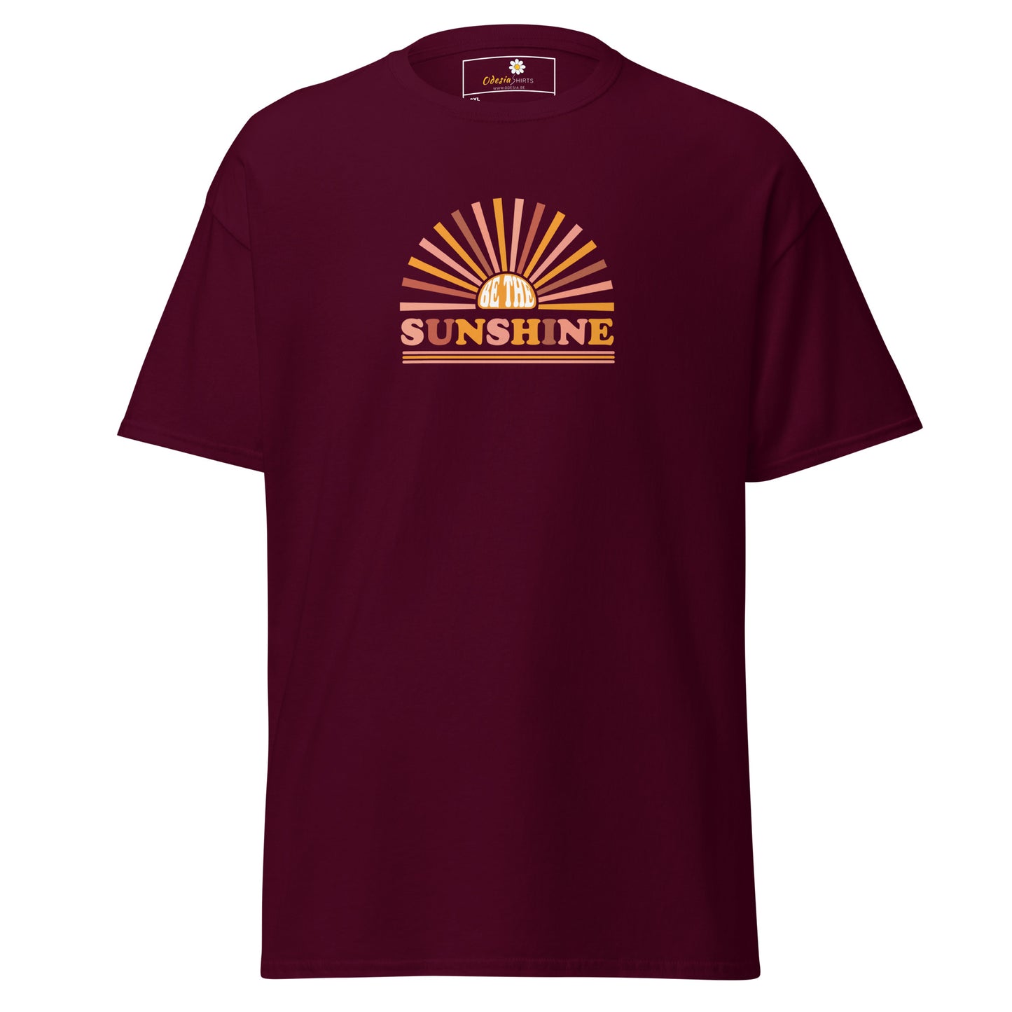 Heren klassiek t-shirt - SUMMER SUNSHINE - GROOT