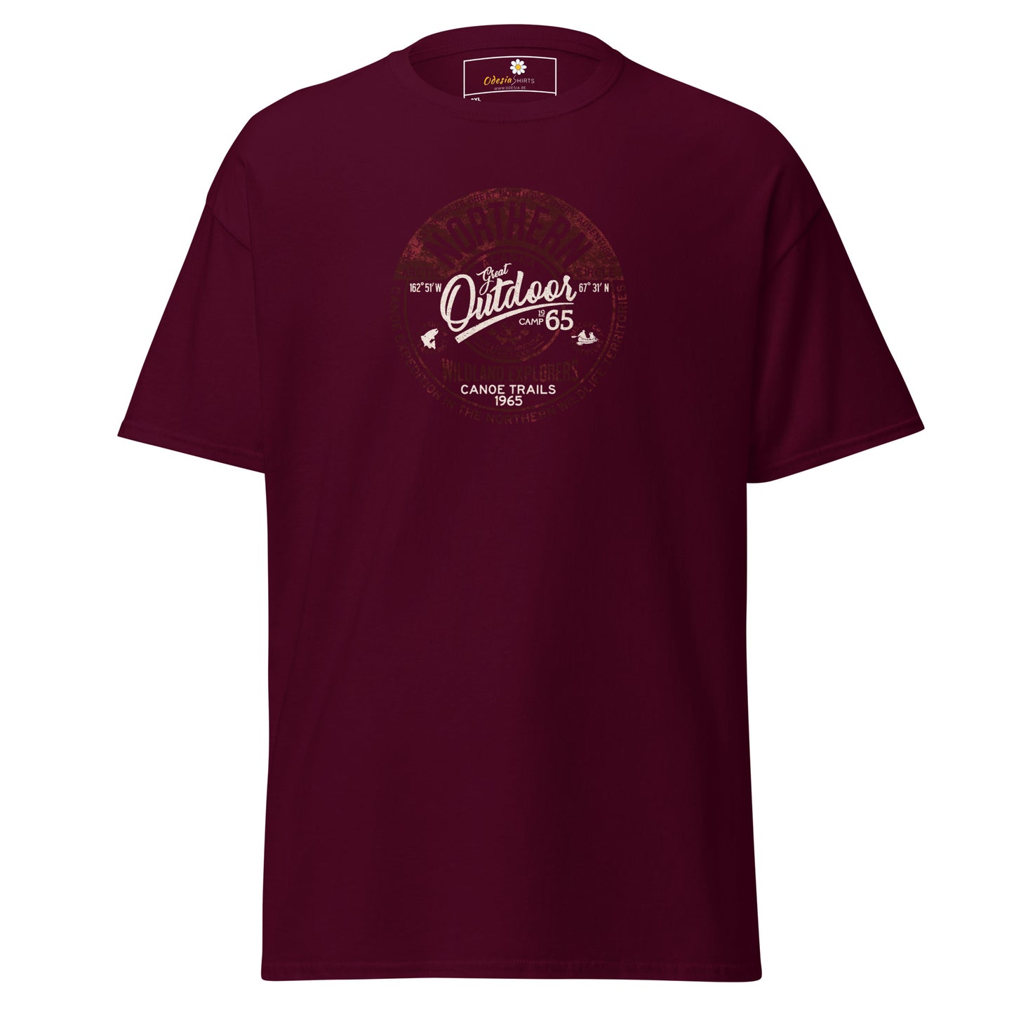 Unisex classic t-shirt - ADVENTURE NORTHERN OUTDOORS - BIG