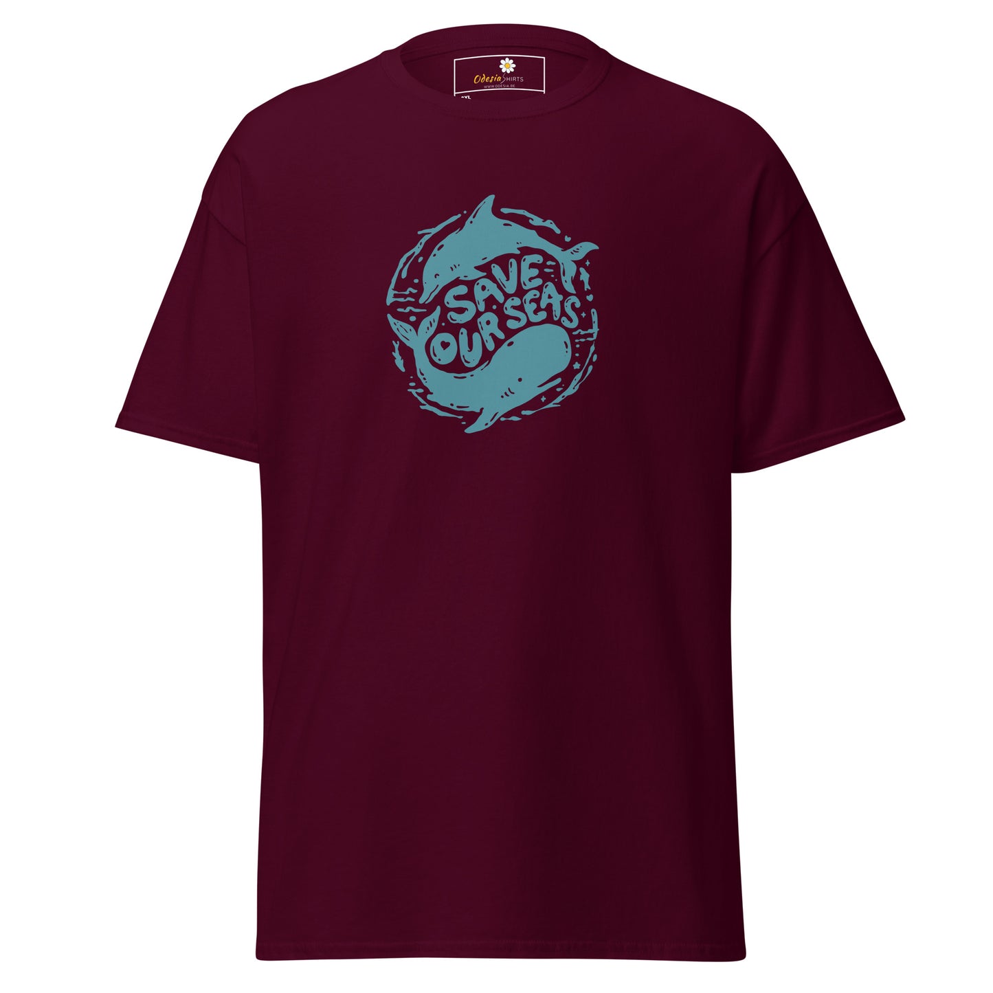Unisex classic t-shirt - ECOLOGY SEALIFE SAVE OUR SEAS - BIG