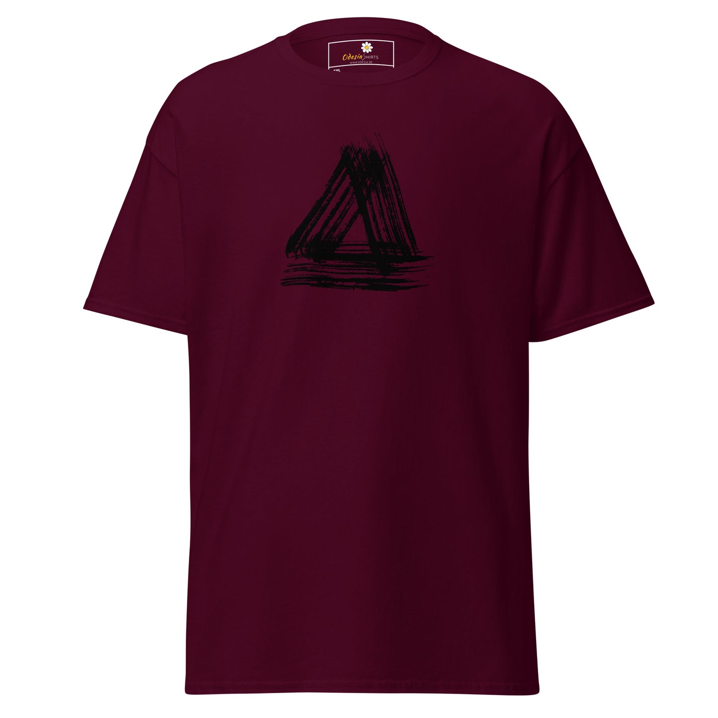 Unisex classic t-shirt - ABSTRACT TRIANGLE - BIG