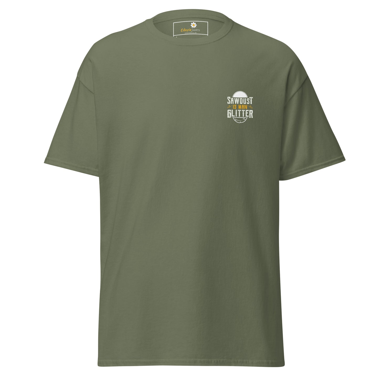 Unisex classic tee - MISC FUN SAWDUST GLITTER POCKET - REGULAR