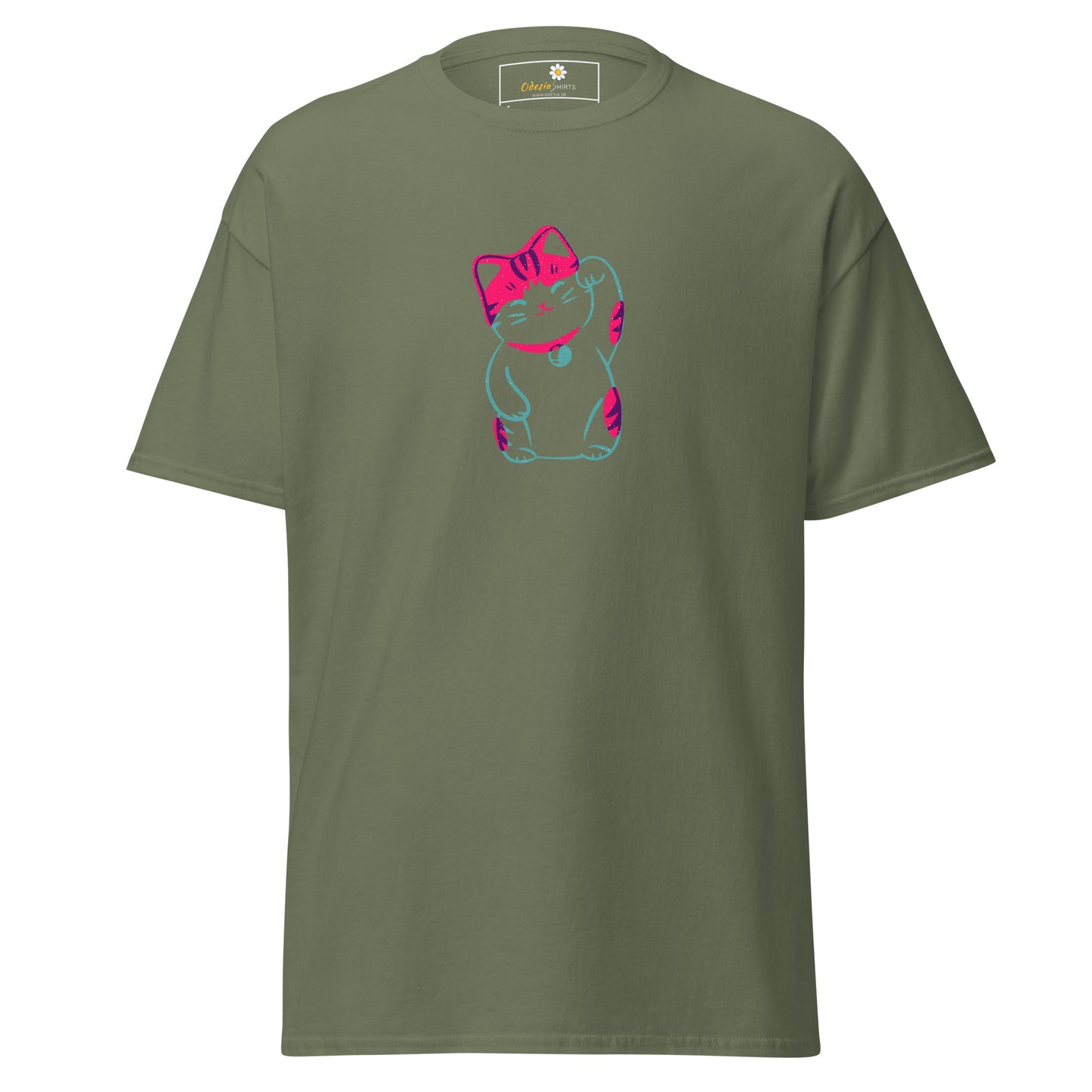 Unisex classic tee - ANIMALS SPIRITUAL LUCKY CAT 2 - REGULAR