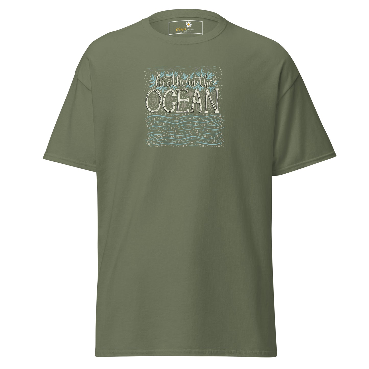 T-shirt classique pour homme - NATURE OCEAN - REGULAR