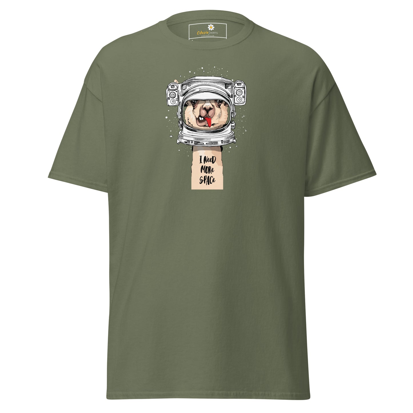 T-shirt classique unisexe - ASTRONAUT FUN LAMA SPACE - REGULAR