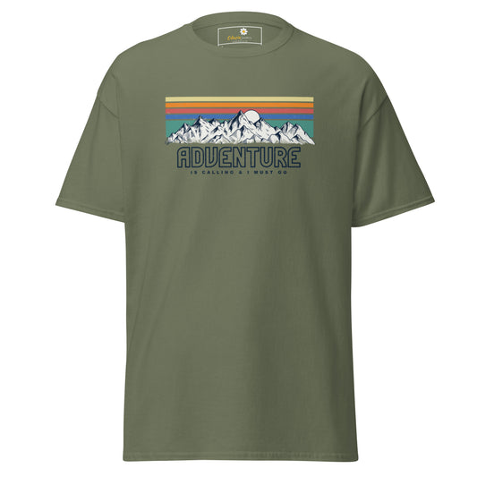 Unisex classic t-shirt - ADVENTURE AMERICAN COLORS - REGULAR