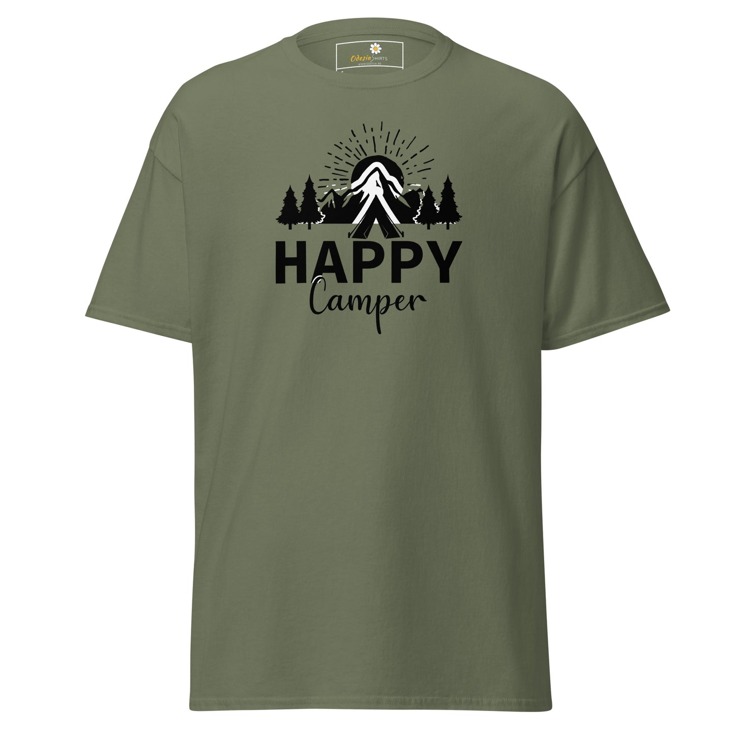 Unisex classic t-shirt - ADVENTURE HAPPY MOUNTAIN - REGULAR