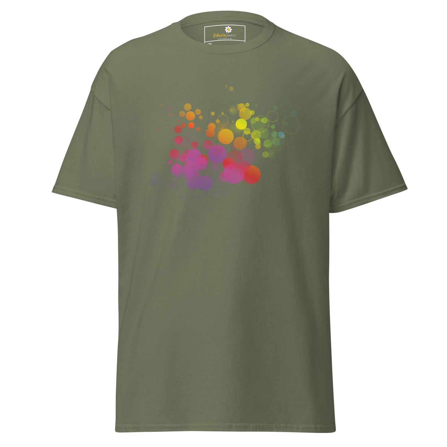 T-shirt classique unisexe - BULLES ABSTRAITES - GRANDES