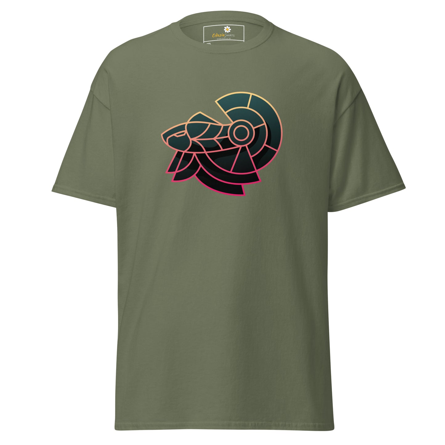 Unisex classic t-shirt - ABSTRACT HERMIT - BIG