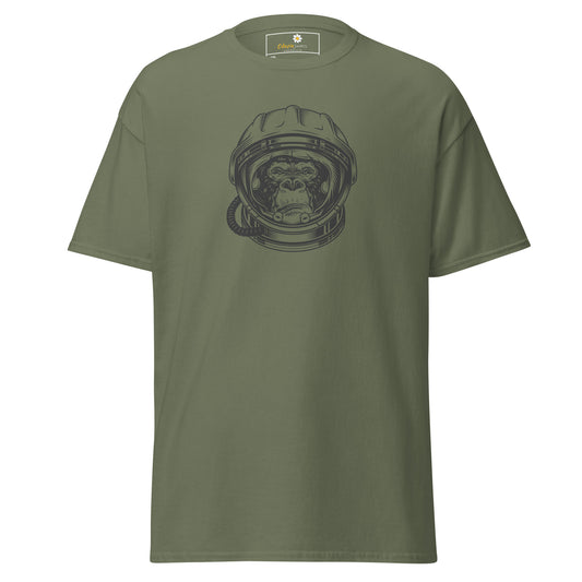 Unisex klassiek t-shirt - ASTRONAUT CHIMPANZEE - GROOT
