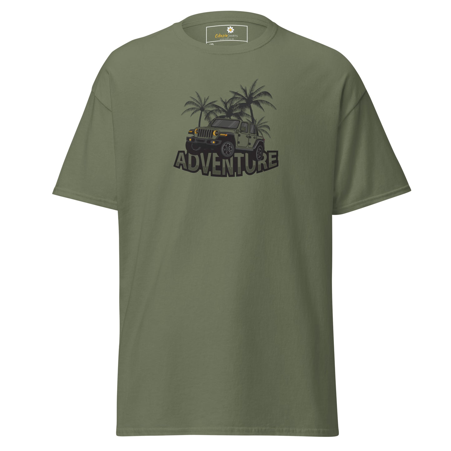 Unisex classic t-shirt - ADVENTURE OFF-ROAD 4x4 - BIG
