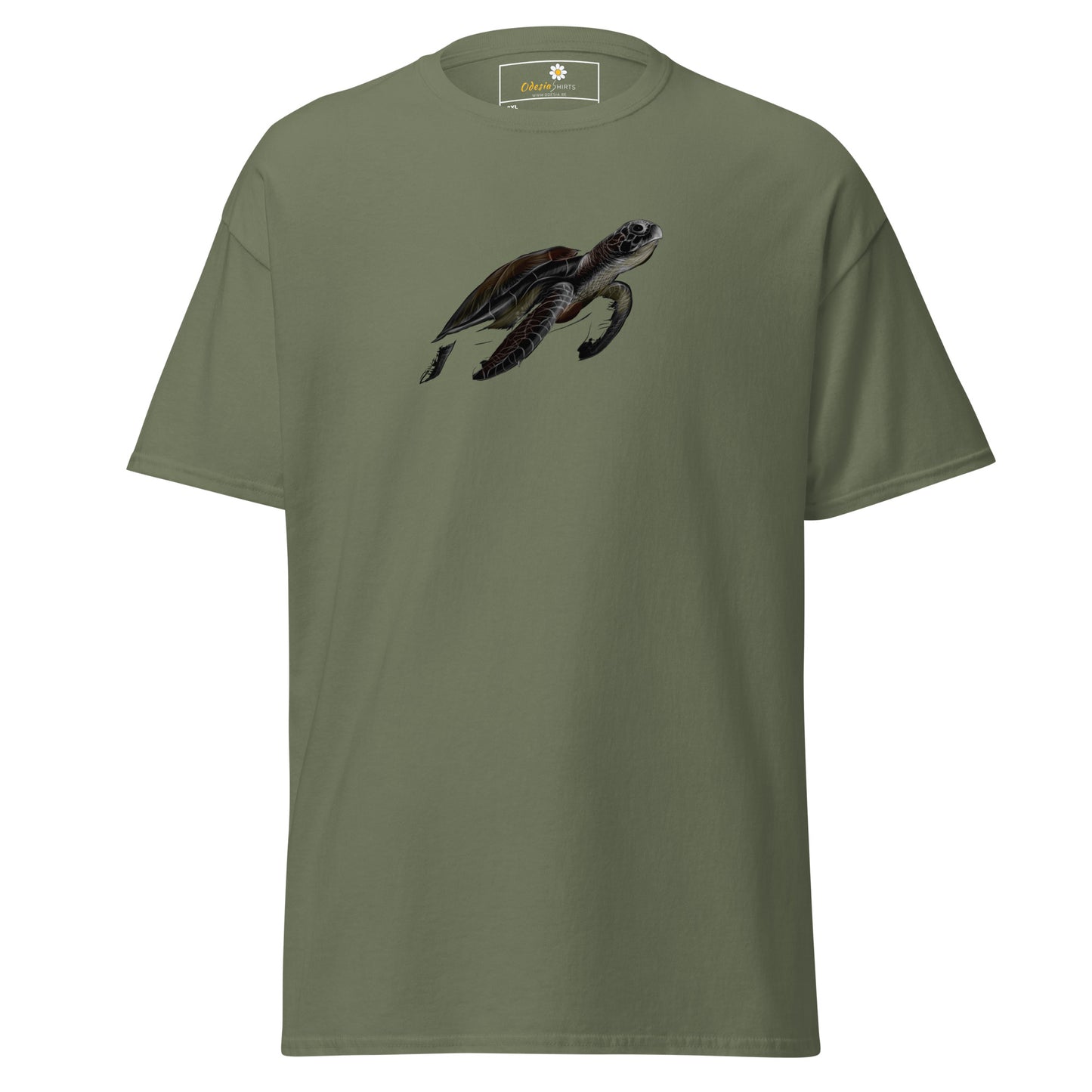 Unisex classic t-shirt - SEALIFE SEA TURTLE - BIG