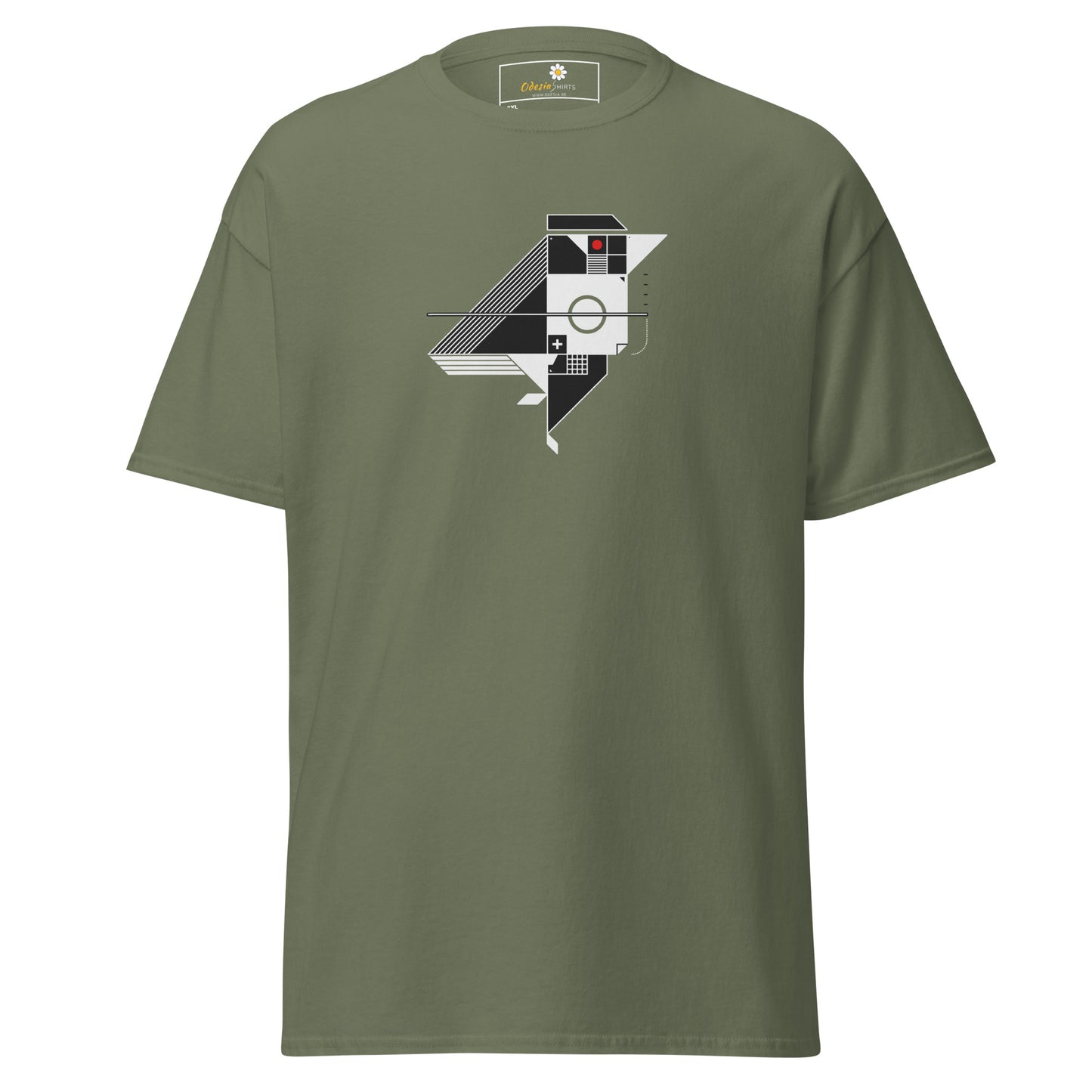 T-shirt classique unisexe - ANIMAUX ABSTRAITS OISEAU - GRAND