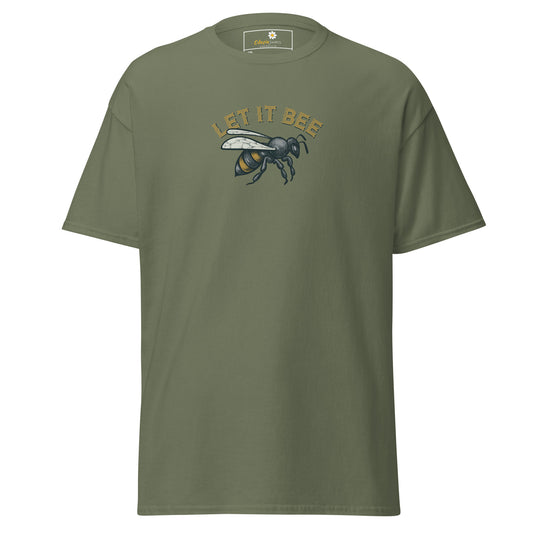 T-shirt classique unisexe - ANIMAUX ECOLO FUN LET IT BEE - GRAND