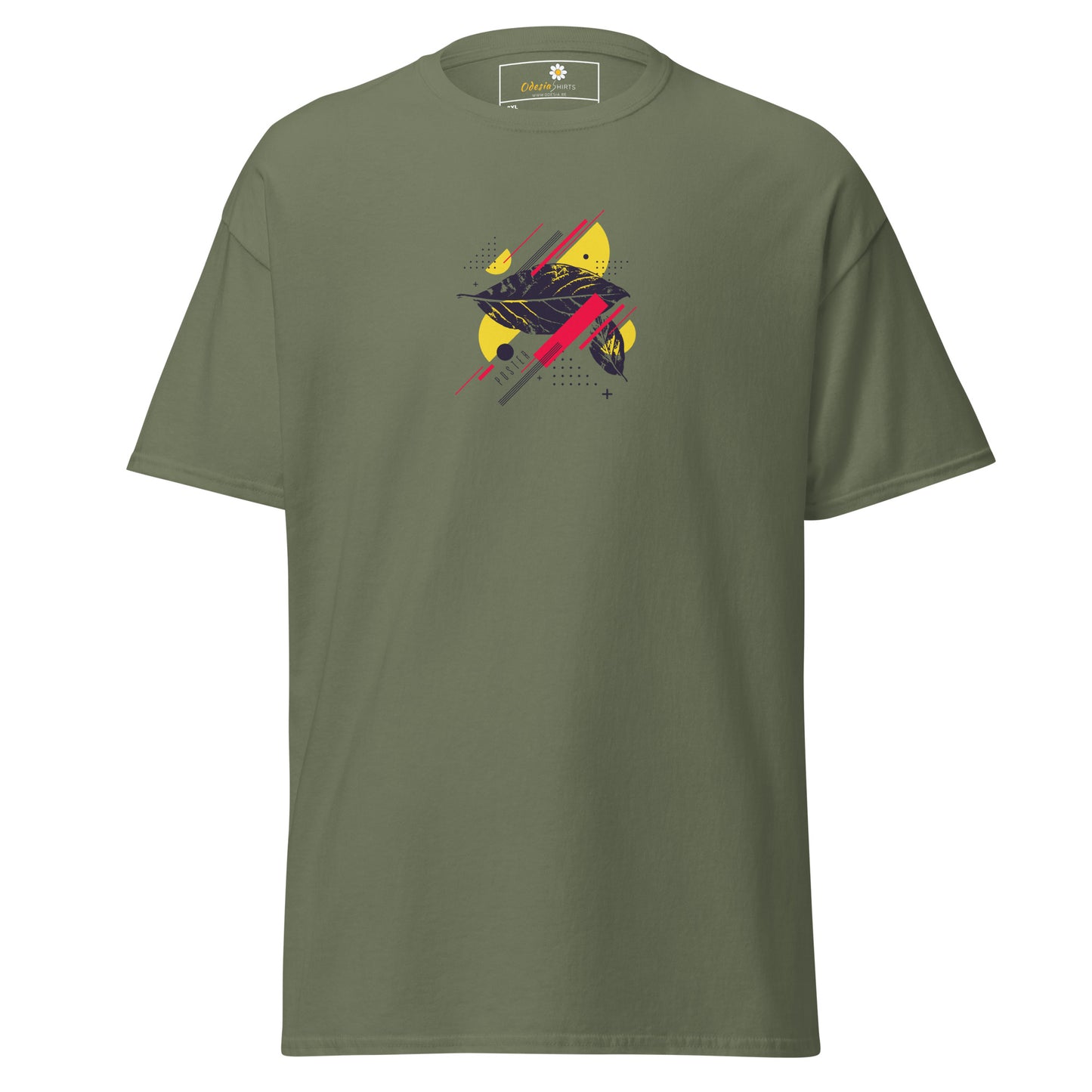 Unisex classic t-shirt - ABSTRACT SHAPES - BIG