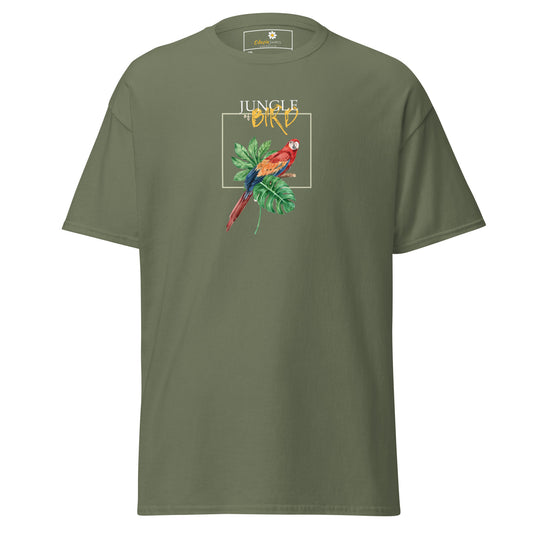 T-shirt classique pour homme - WILDLIFE JUNGLE BIRD - BIG