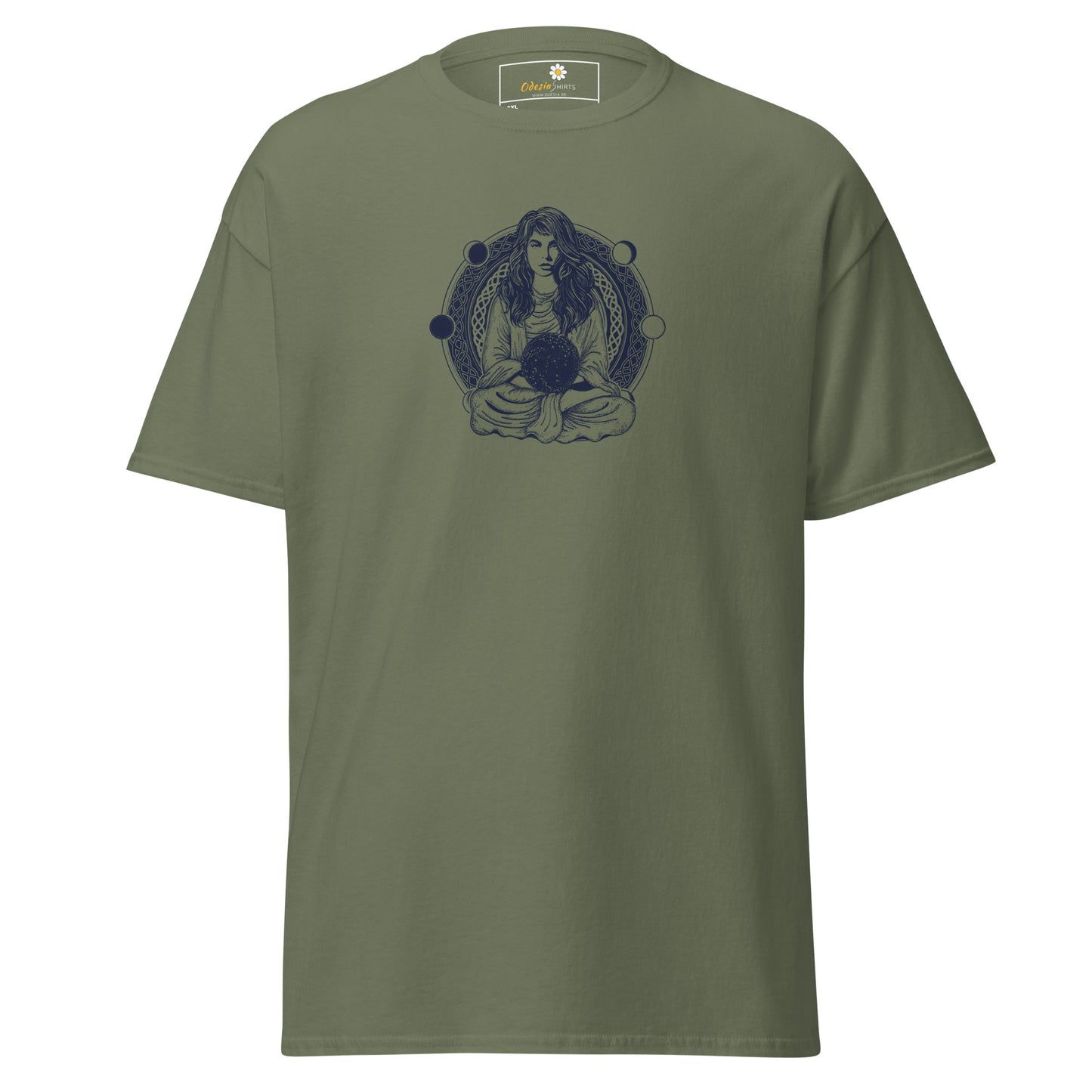Unisex classic t-shirt - MYSTIC WOMAN MOON - BIG