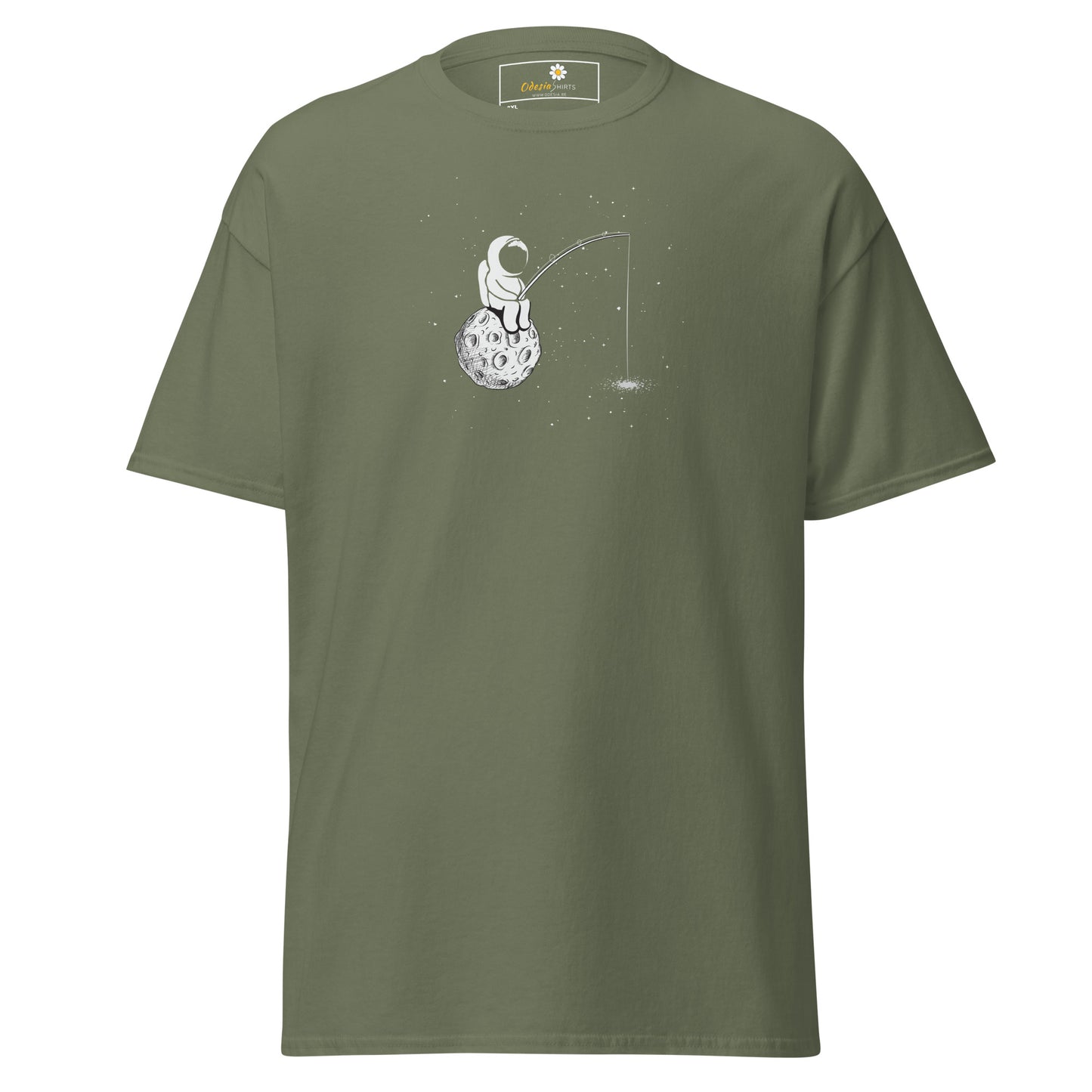 T-shirt classique unisexe - ASTRONAUT FISHING - BIG